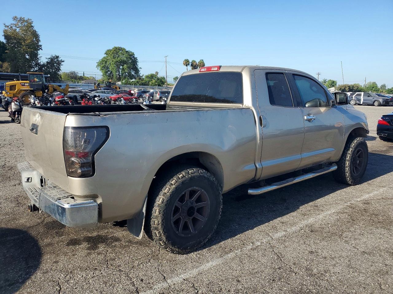 2008 Toyota Tundra Double Cab Limited Tan vin: 5TFRV58168X041755