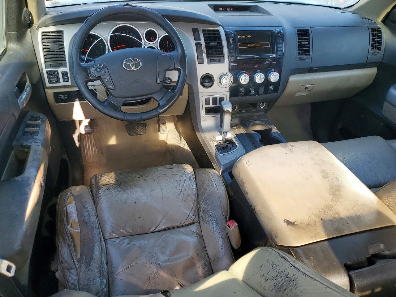 2008 Toyota Tundra Double Cab Limited Tan vin: 5TFRV58168X041755