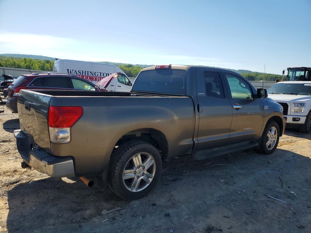 2008 Toyota Tundra Double Cab Limited Gold vin: 5TFRV58188X049209