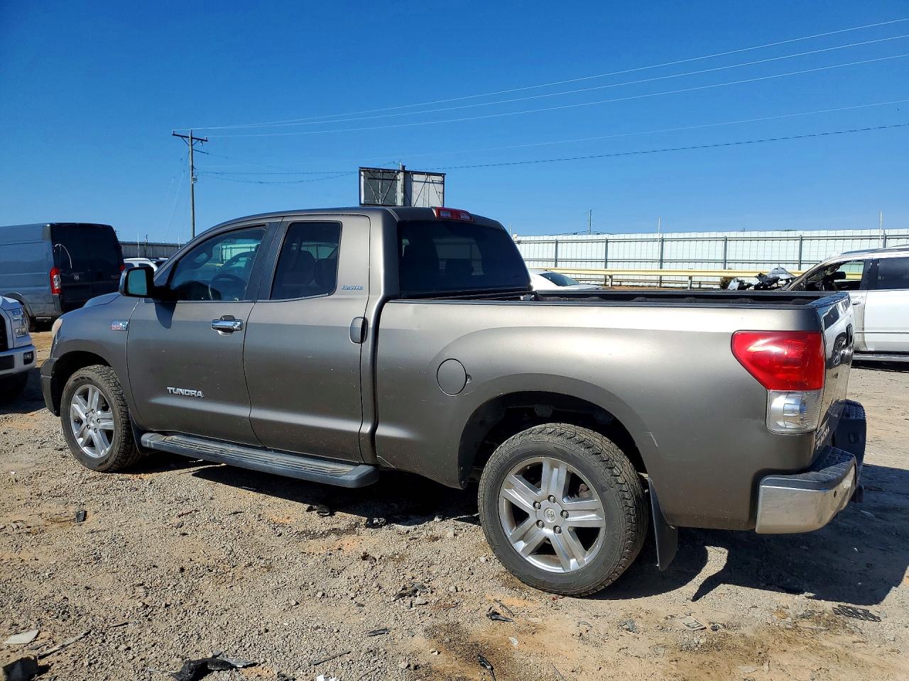 2008 Toyota Tundra Double Cab Limited Gold vin: 5TFRV58188X049209