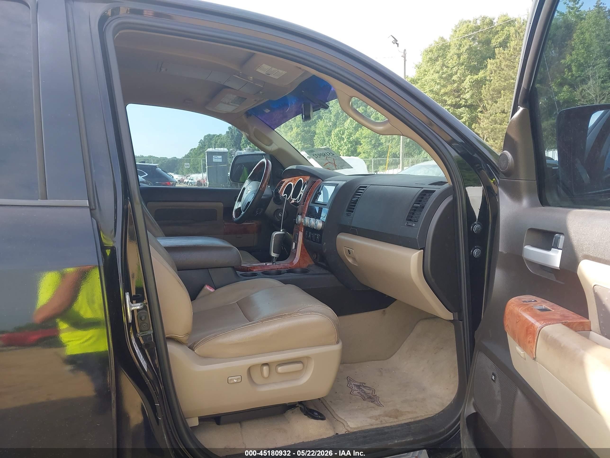 2007 Toyota Tundra Limited 5.7l V8 Черный vin: 5TFRV581X7X007302