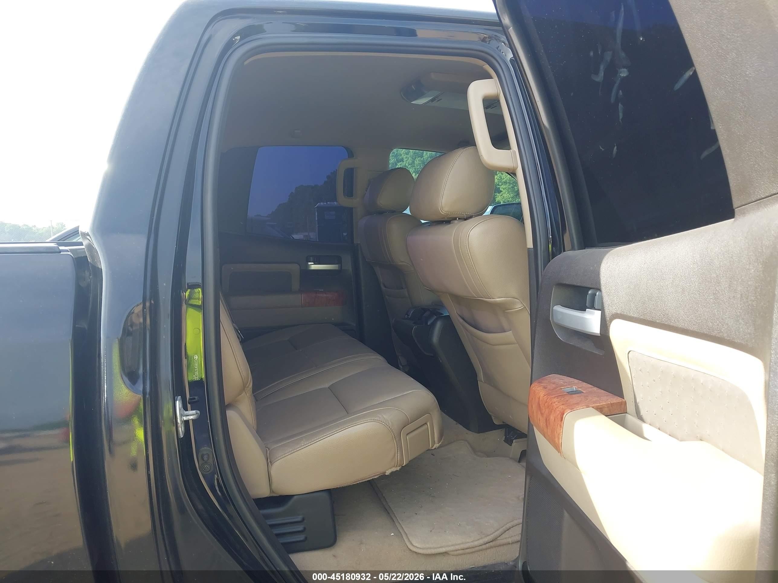 2007 Toyota Tundra Limited 5.7l V8 Черный vin: 5TFRV581X7X007302