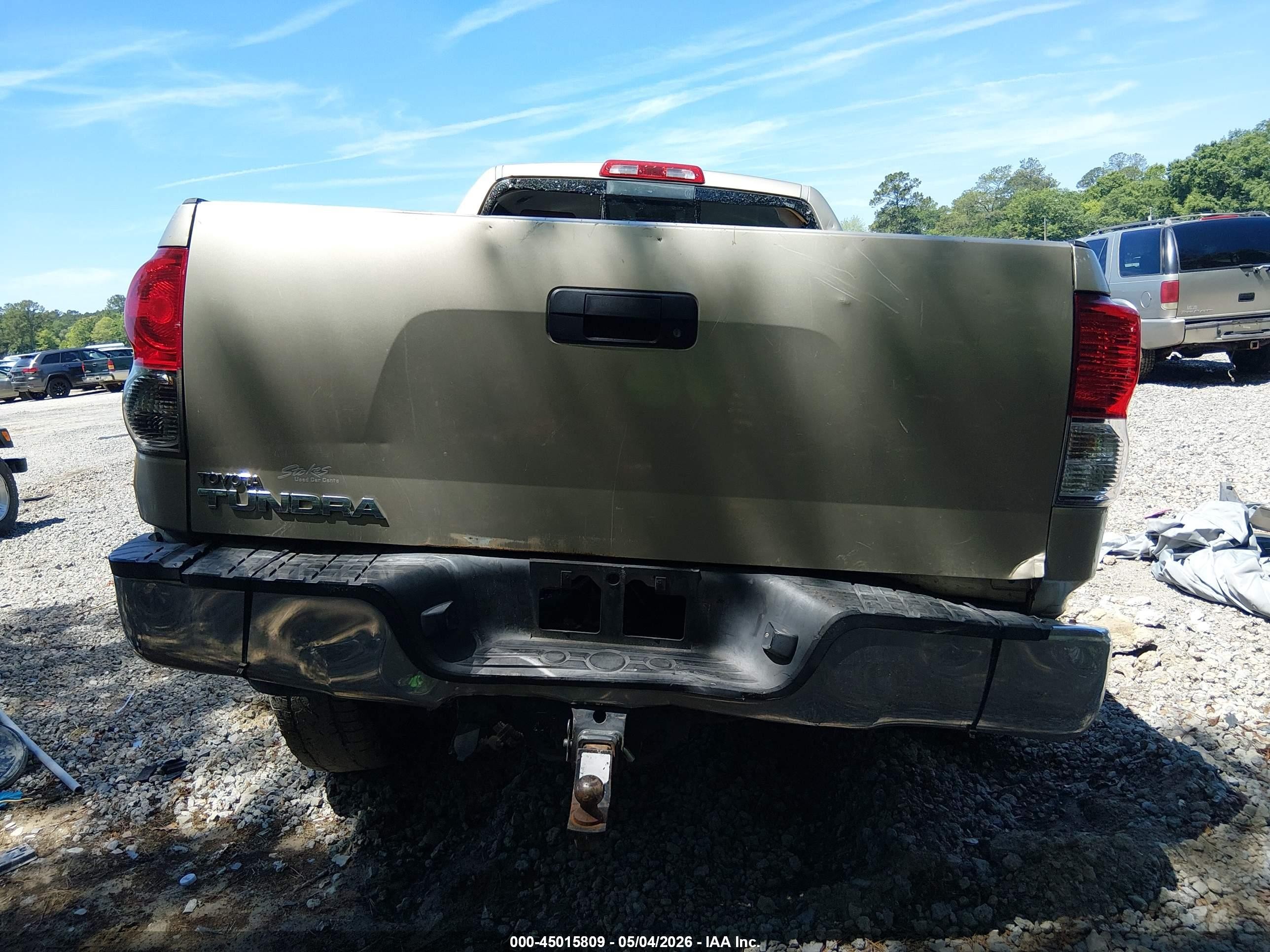 2007 Toyota Tundra Limited 5.7l V8 Beige vin: 5TFRV581X7X022852