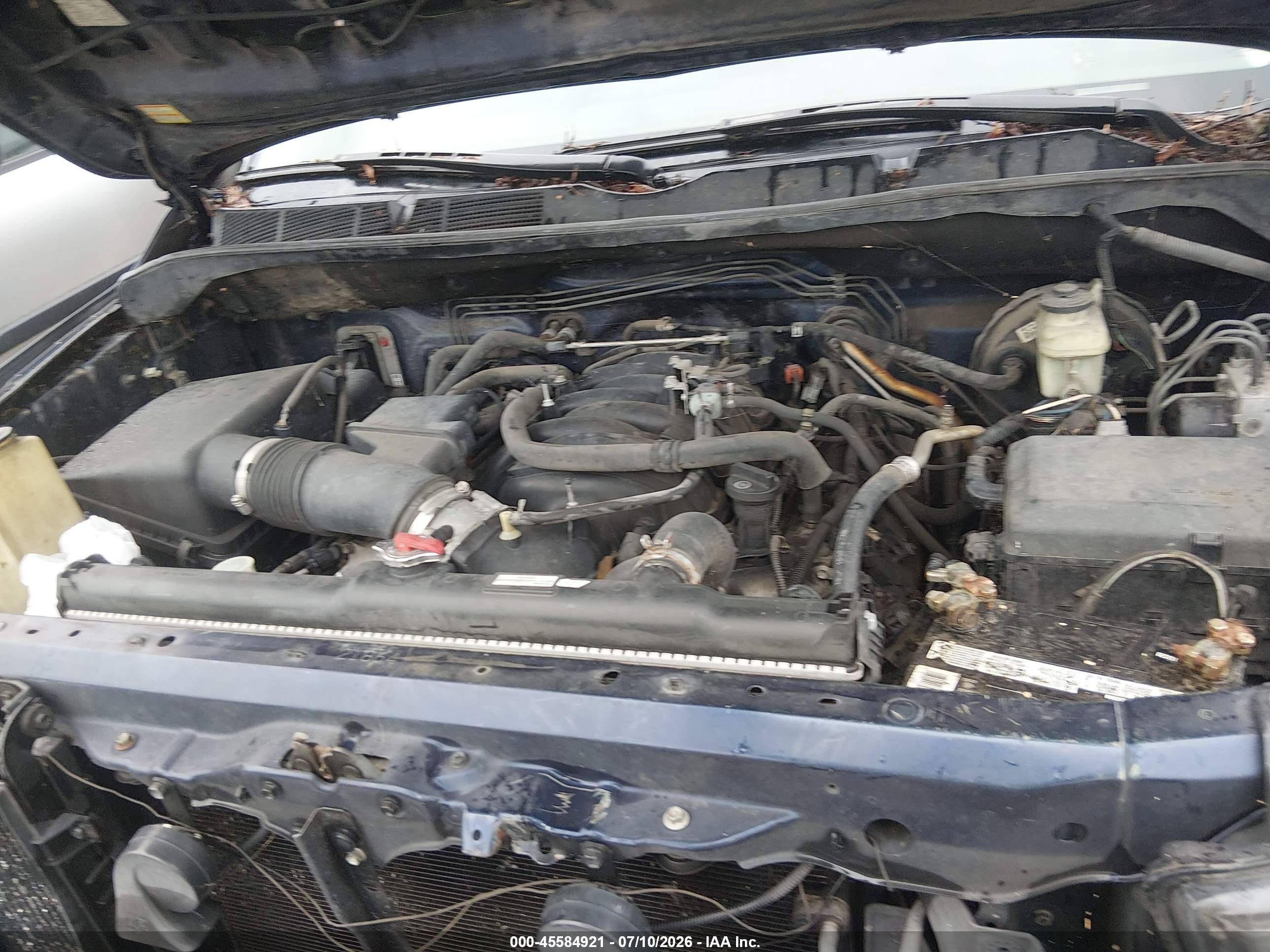 2007 Toyota Tundra Limited 5.7l V8 Blue vin: 5TFRV581X7X024830