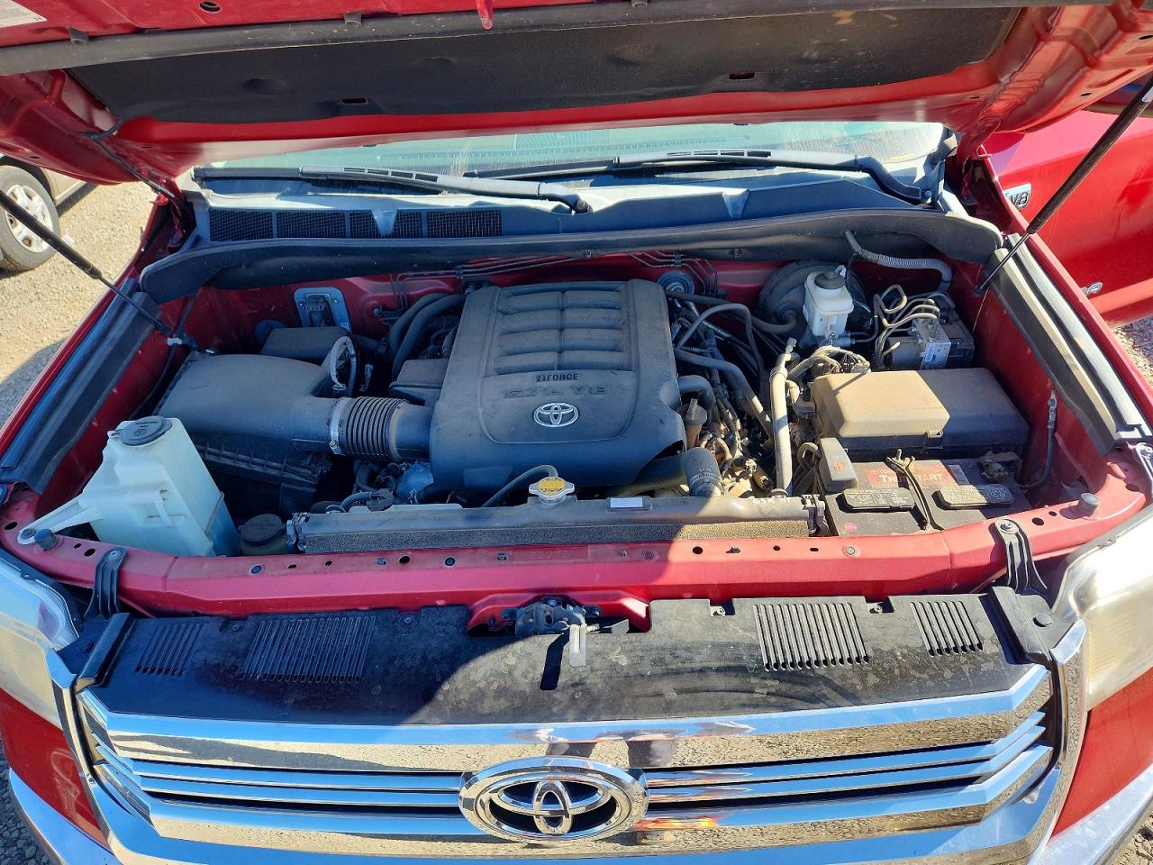 2016 Toyota Tundra Sr5 Red vin: 5TFRW5F16GX202183