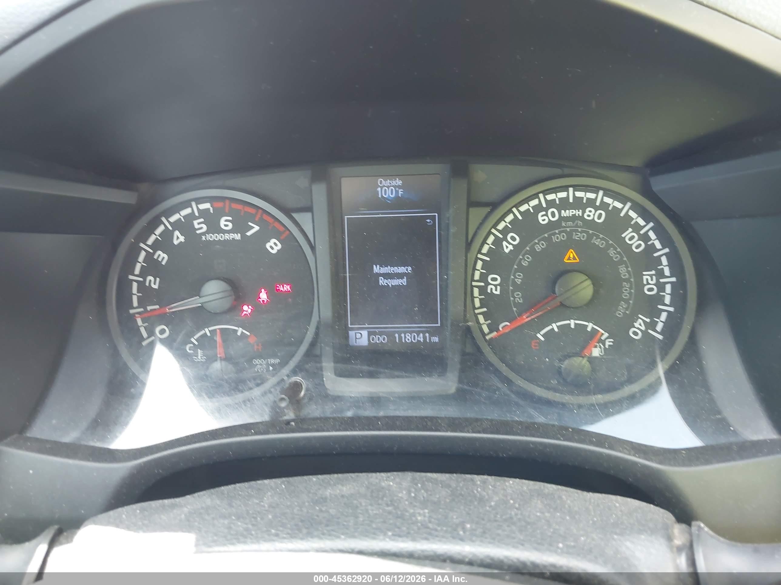 2020 Toyota Tacoma Sr Red vin: 5TFRX5GN2LX179865