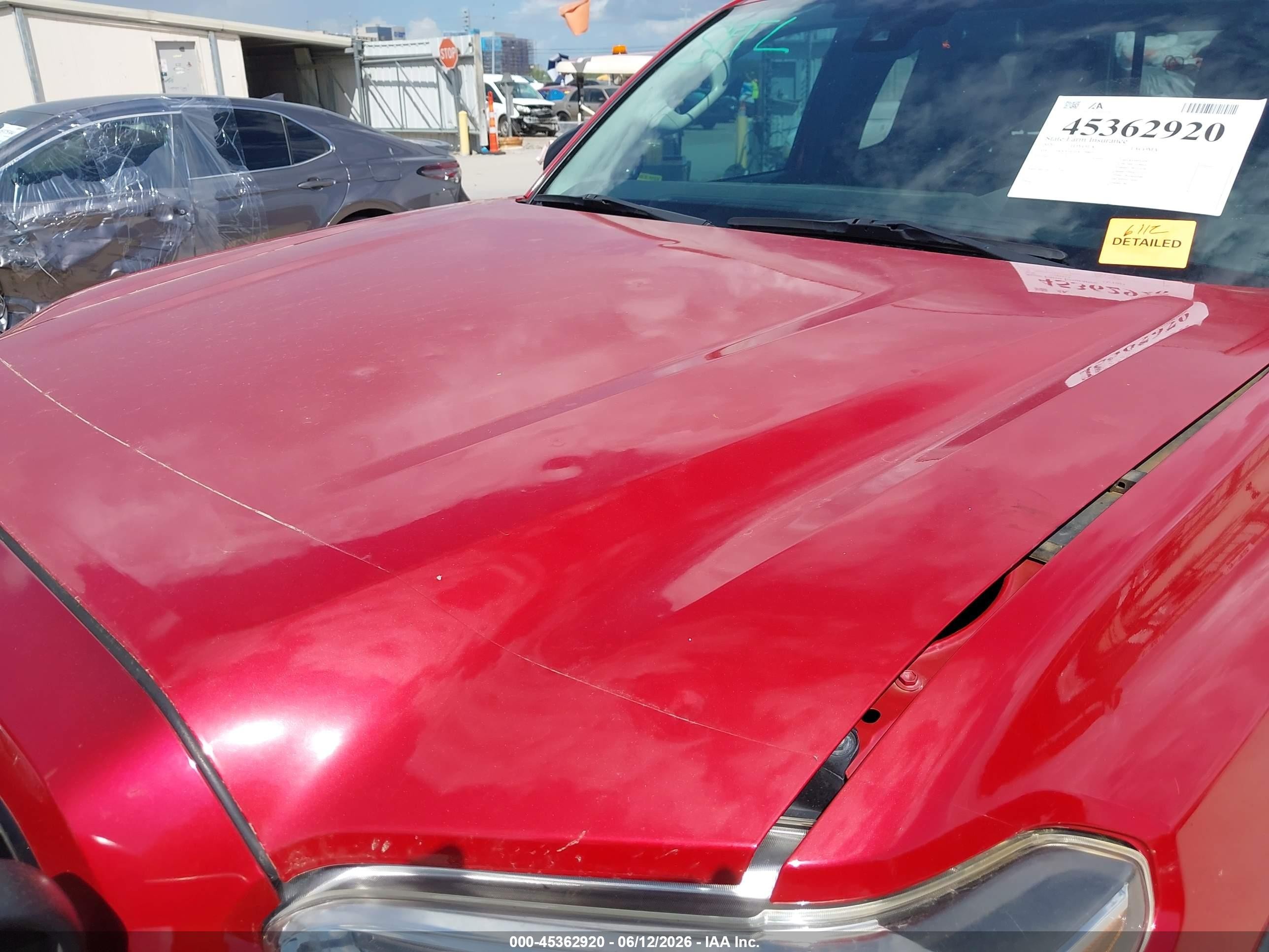 2020 Toyota Tacoma Sr Red vin: 5TFRX5GN2LX179865