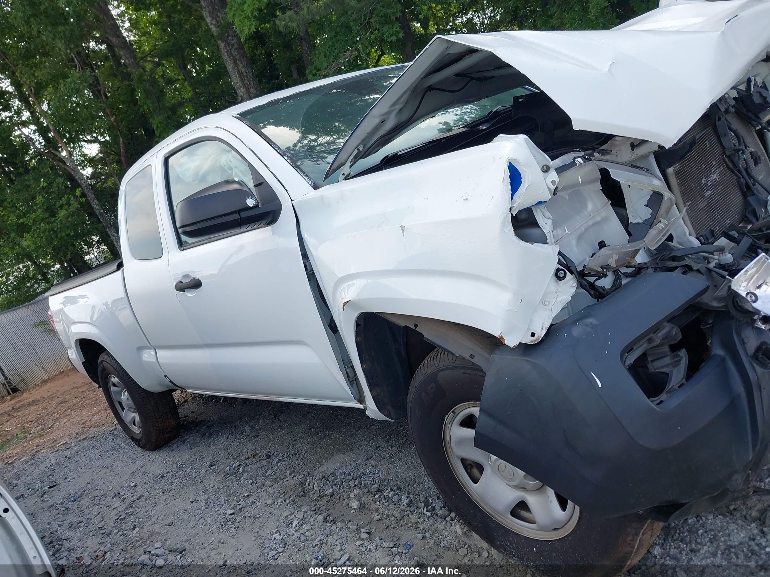 2019 Toyota Tacoma Sr Blue vin: 5TFRX5GN8KX165113