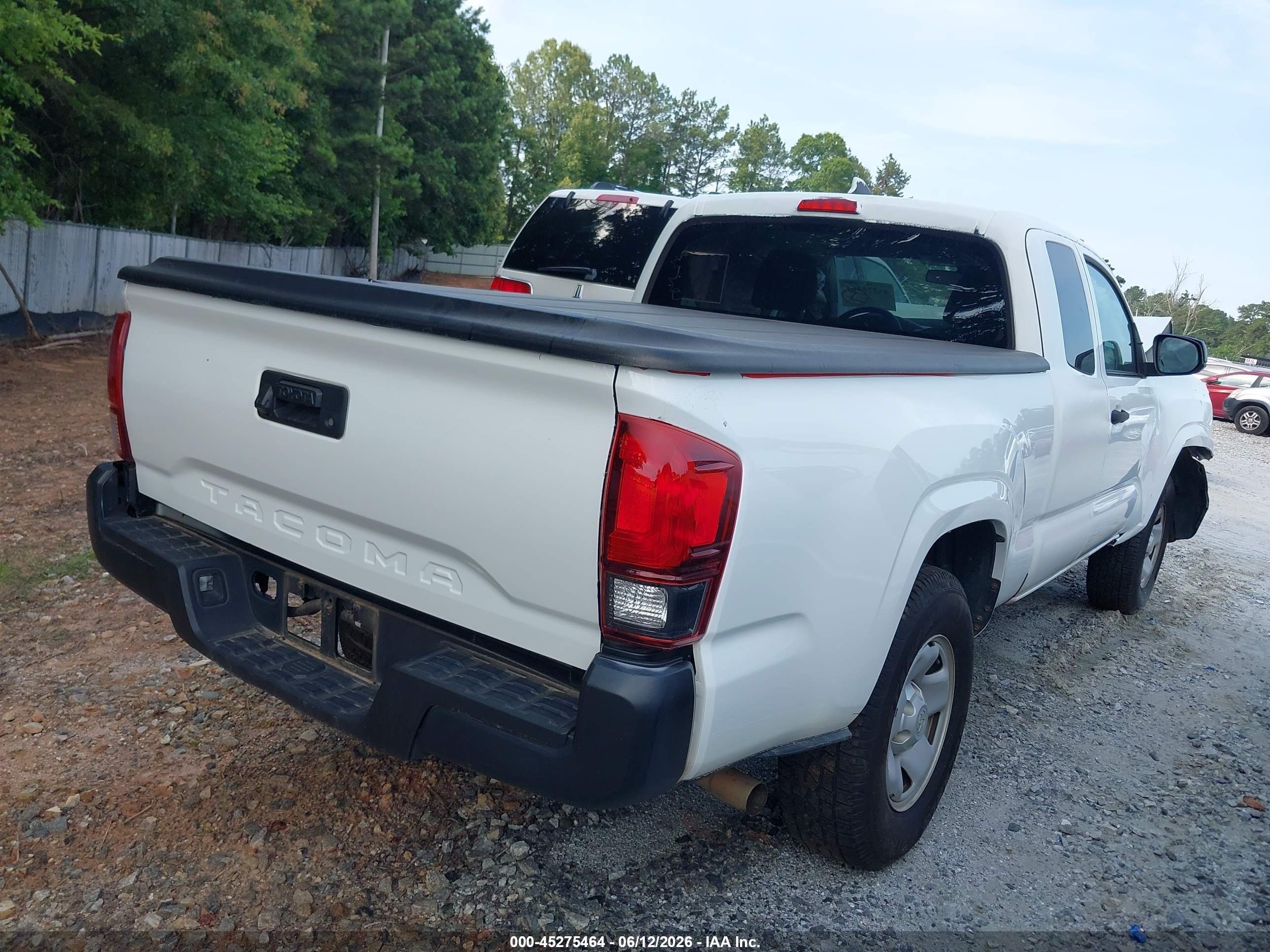 2019 Toyota Tacoma Sr Blue vin: 5TFRX5GN8KX165113