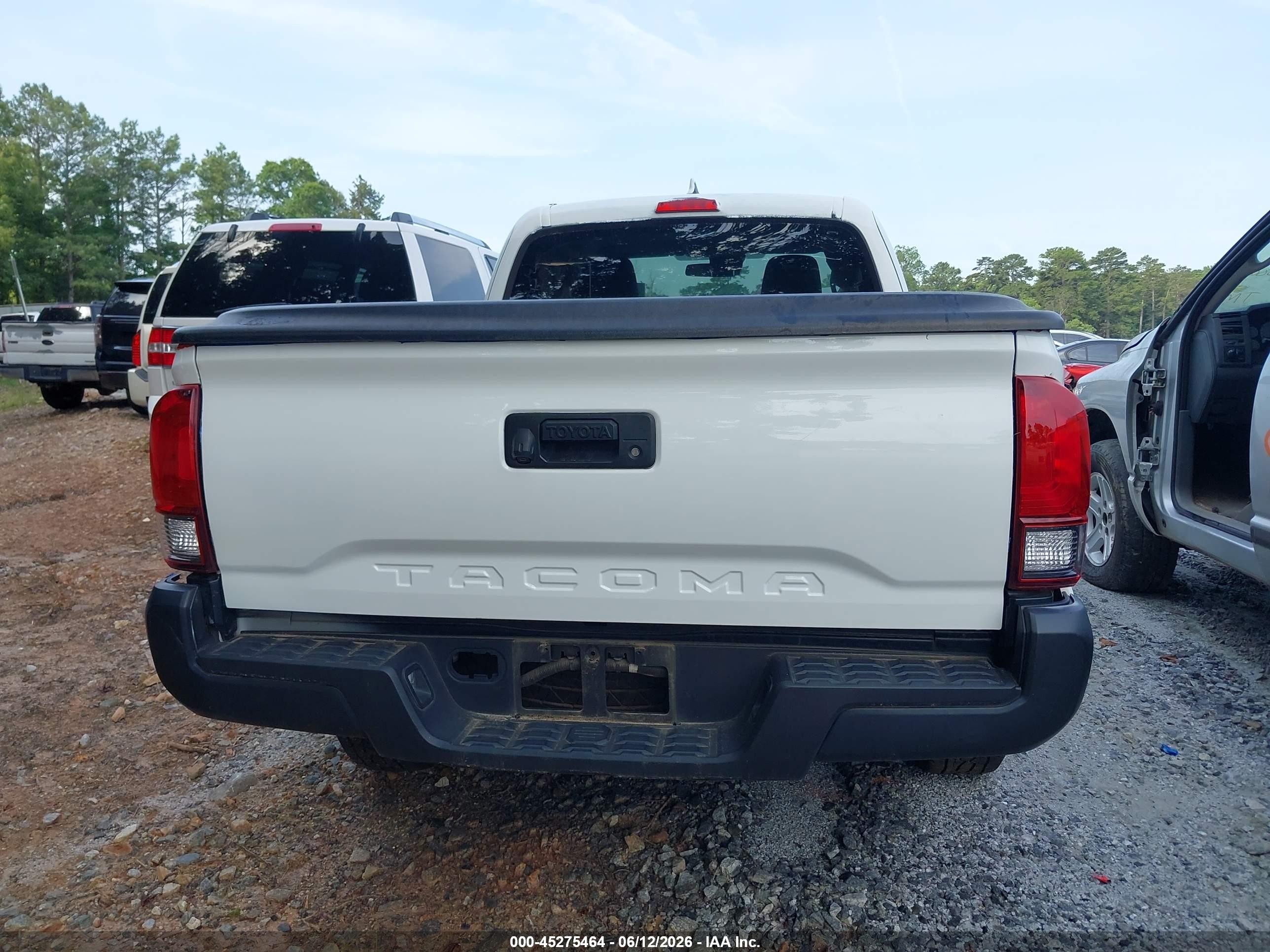2019 Toyota Tacoma Sr Blue vin: 5TFRX5GN8KX165113