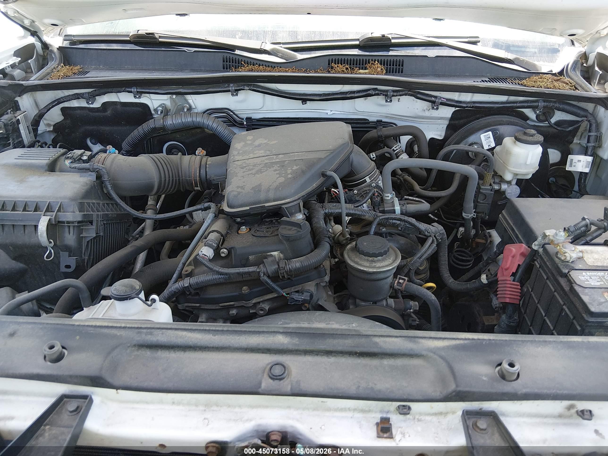 2020 Toyota Tacoma Sr Белый vin: 5TFRX5GN9LX177675