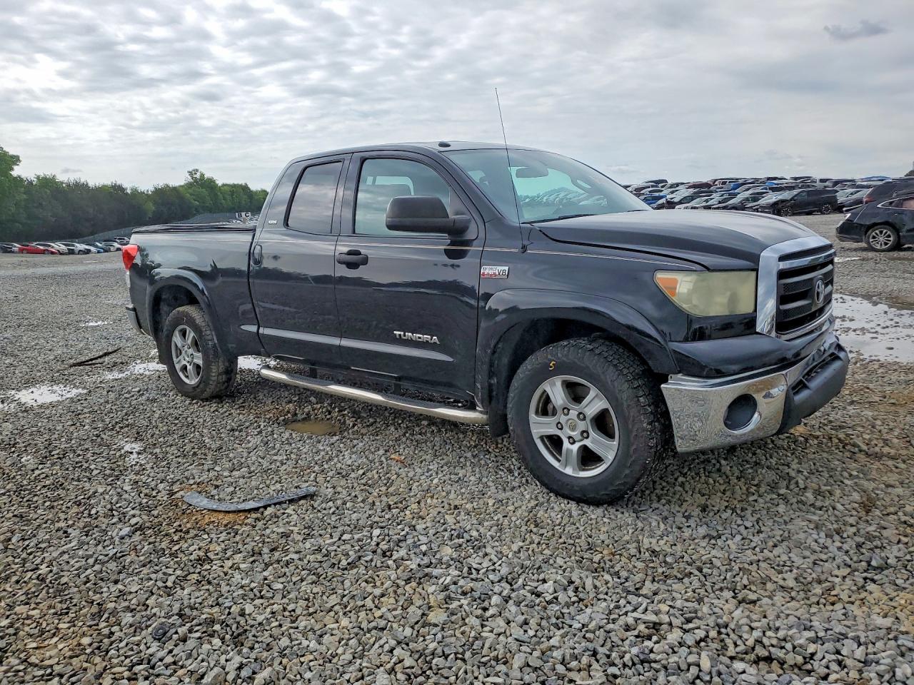 2010 Toyota Tundra Double Cab Sr5 Black vin: 5TFRY5F10AX088411