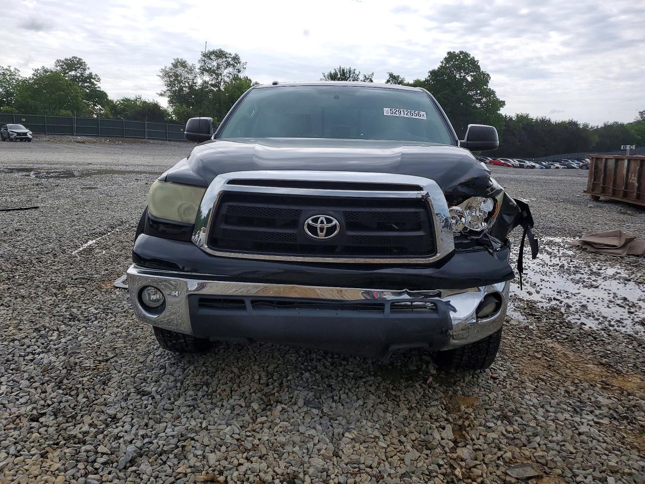 2010 Toyota Tundra Double Cab Sr5 Black vin: 5TFRY5F10AX088411