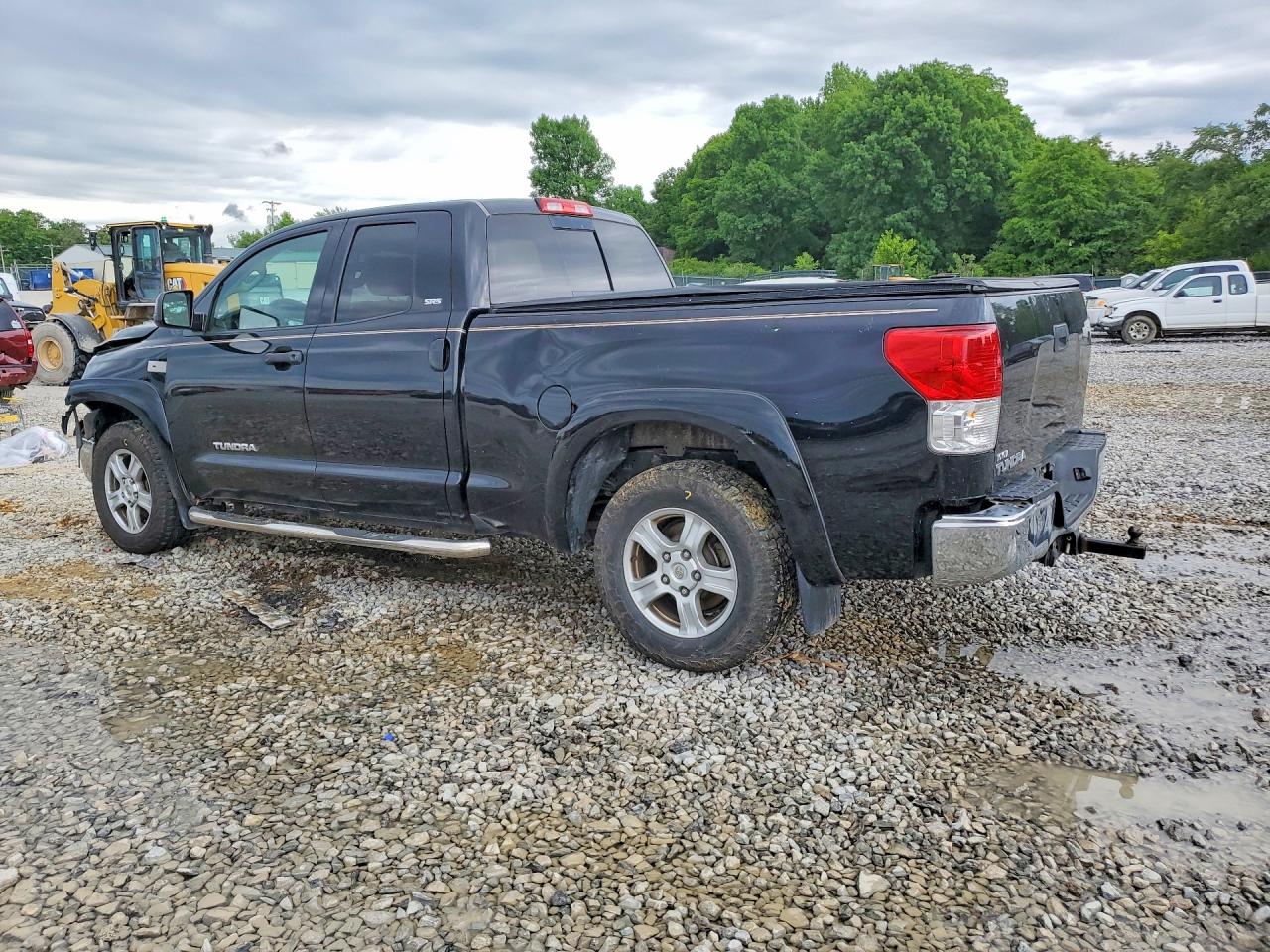 2010 Toyota Tundra Double Cab Sr5 Black vin: 5TFRY5F10AX088411