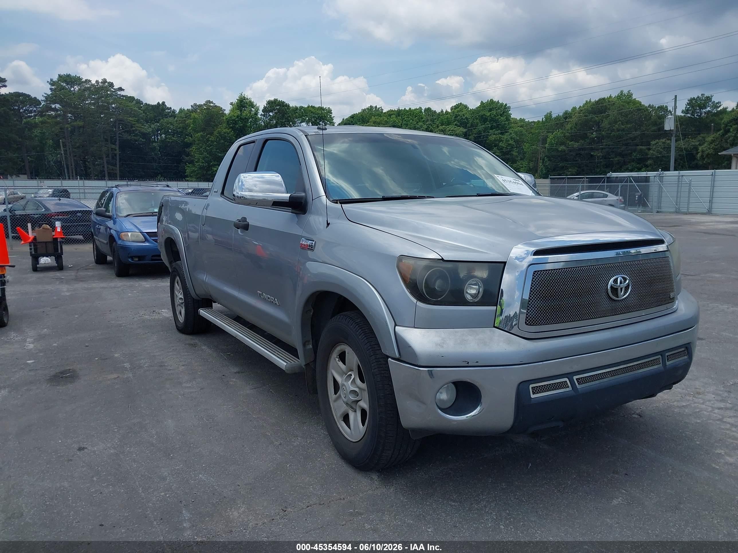 2012 Toyota Tundra Grade 5.7l V8 Silver vin: 5TFRY5F10CX125315