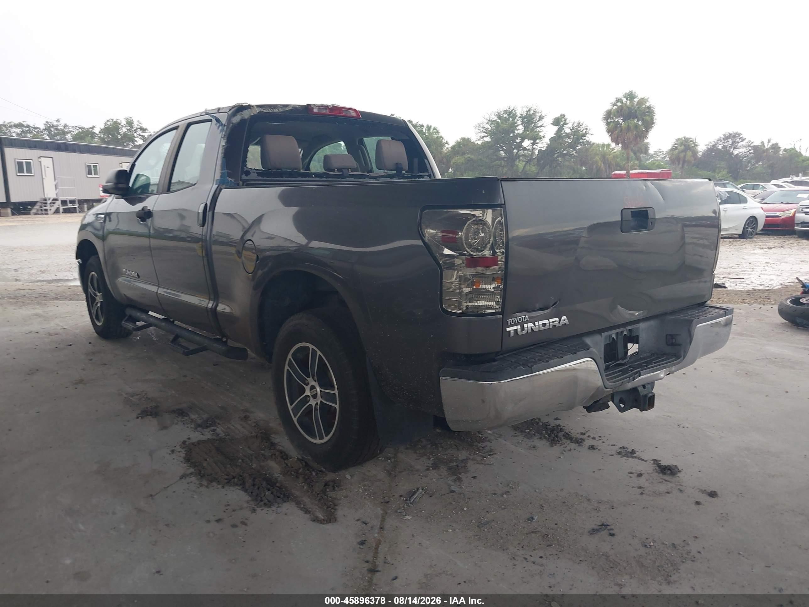2012 Toyota Tundra Grade 5.7l V8 Gray vin: 5TFRY5F10CX128117