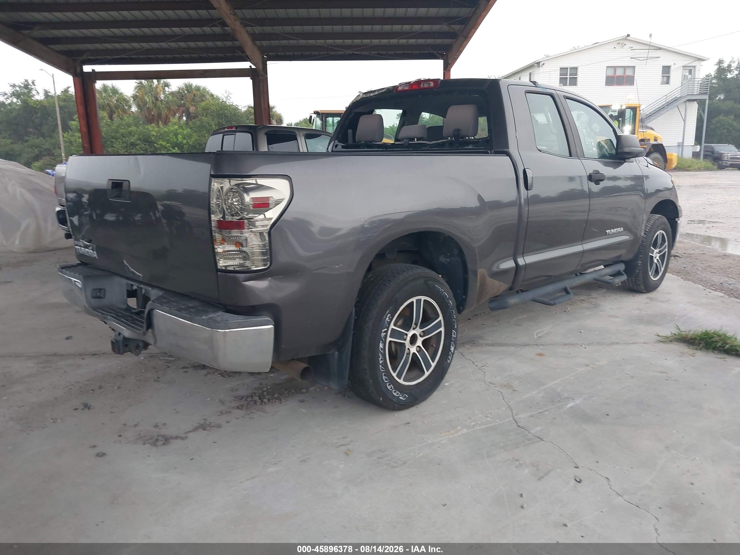 2012 Toyota Tundra Grade 5.7l V8 Gray vin: 5TFRY5F10CX128117