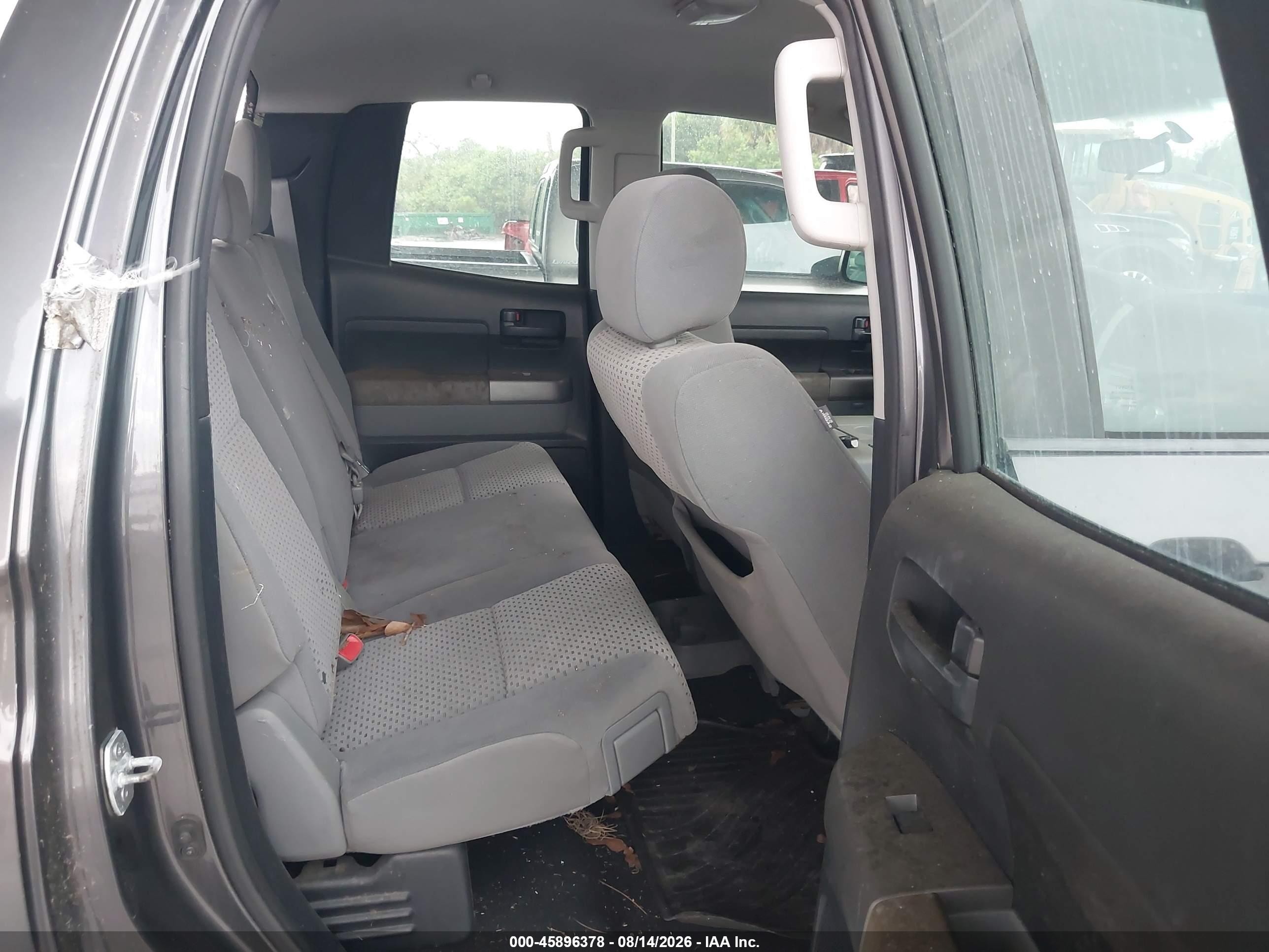 2012 Toyota Tundra Grade 5.7l V8 Gray vin: 5TFRY5F10CX128117