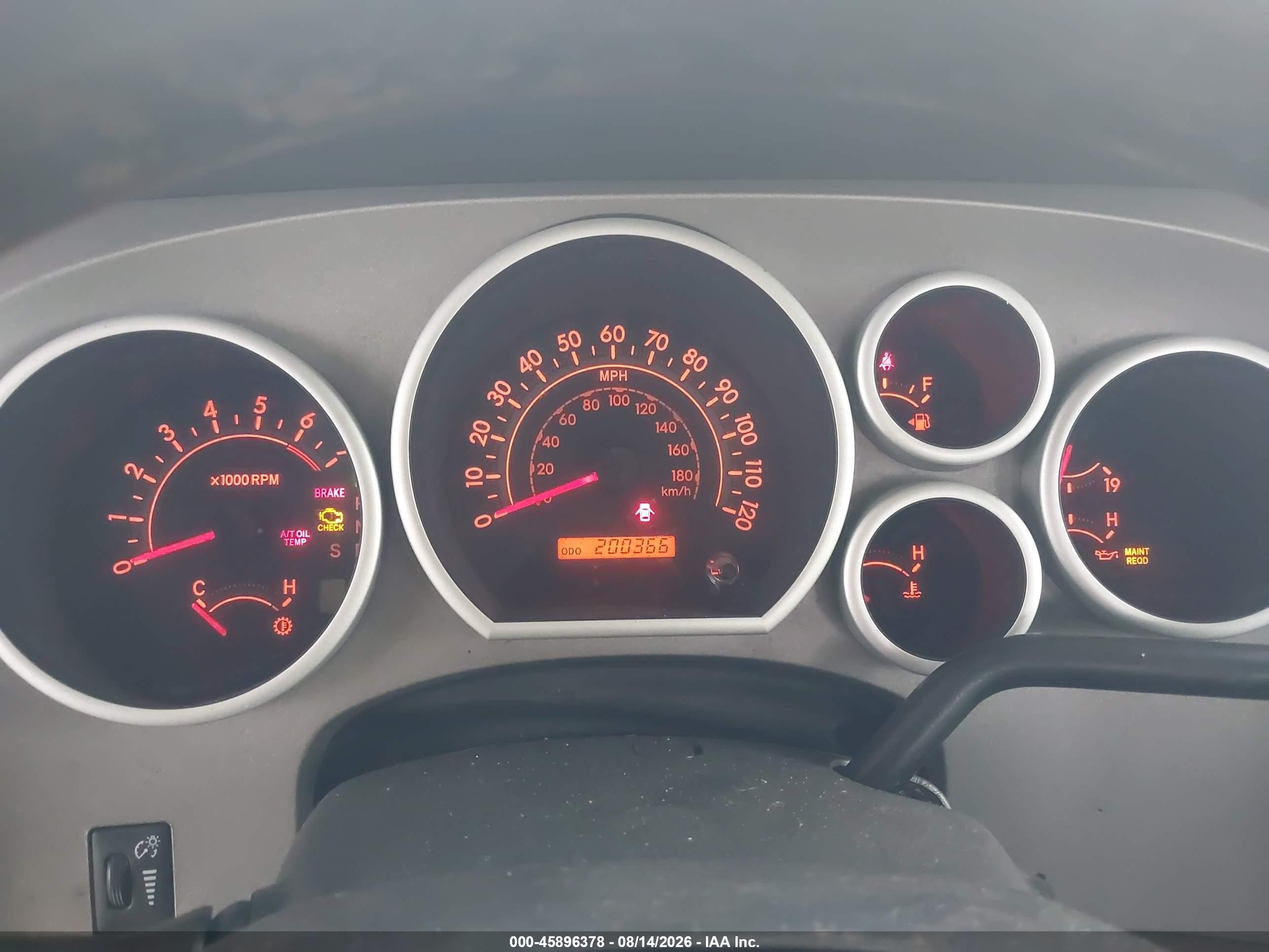 2012 Toyota Tundra Grade 5.7l V8 Gray vin: 5TFRY5F10CX128117