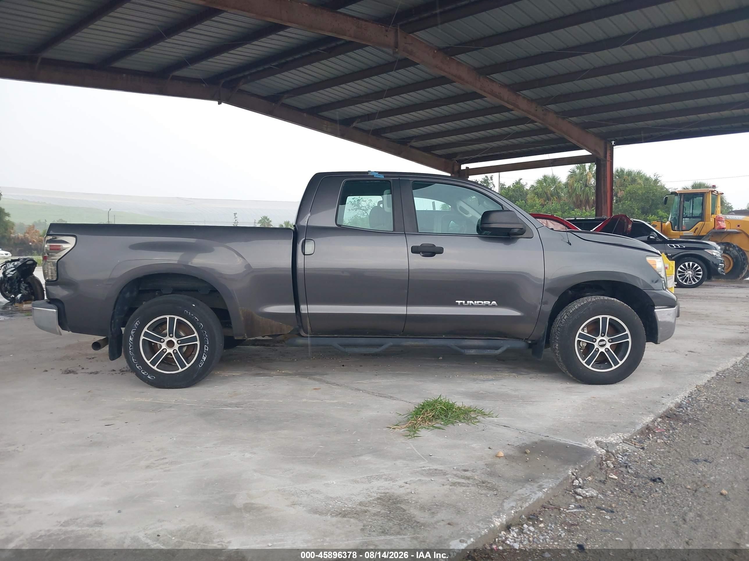 2012 Toyota Tundra Grade 5.7l V8 Gray vin: 5TFRY5F10CX128117
