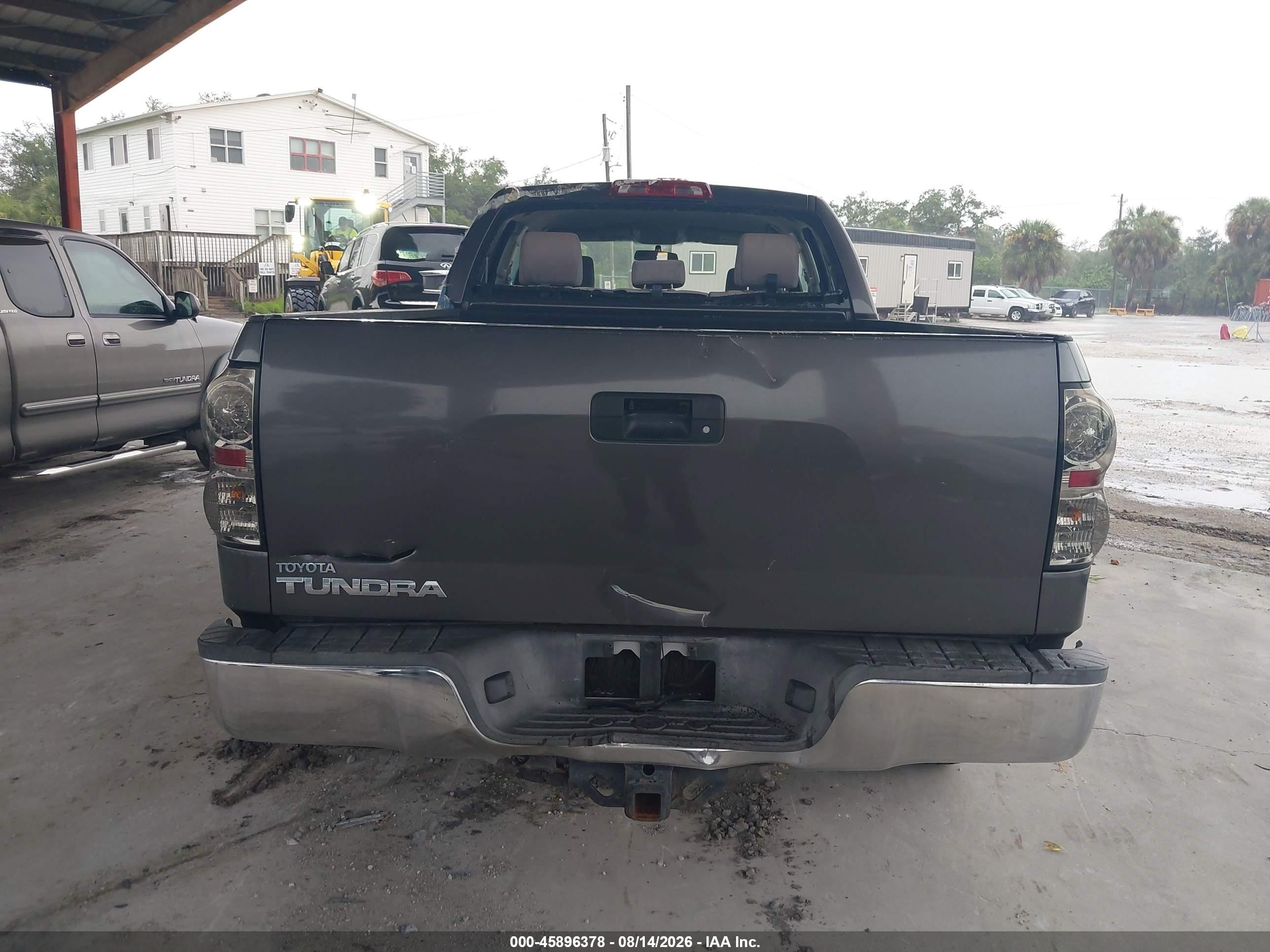 2012 Toyota Tundra Grade 5.7l V8 Gray vin: 5TFRY5F10CX128117