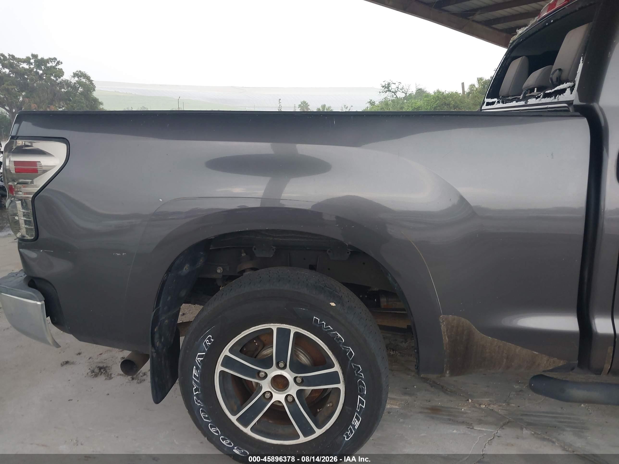 2012 Toyota Tundra Grade 5.7l V8 Gray vin: 5TFRY5F10CX128117