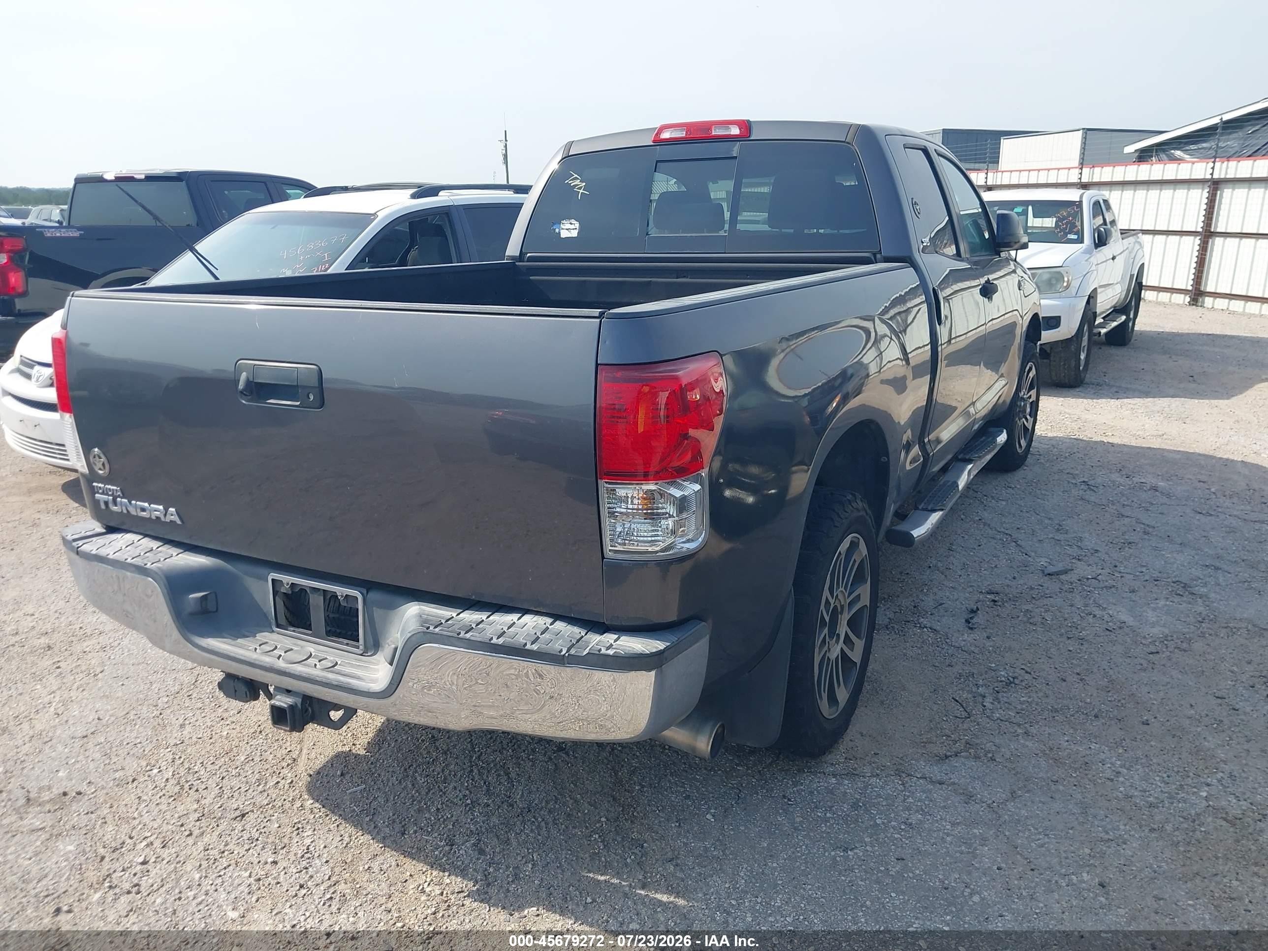 2012 Toyota Tundra Grade 5.7l V8 Gray vin: 5TFRY5F10CX128800