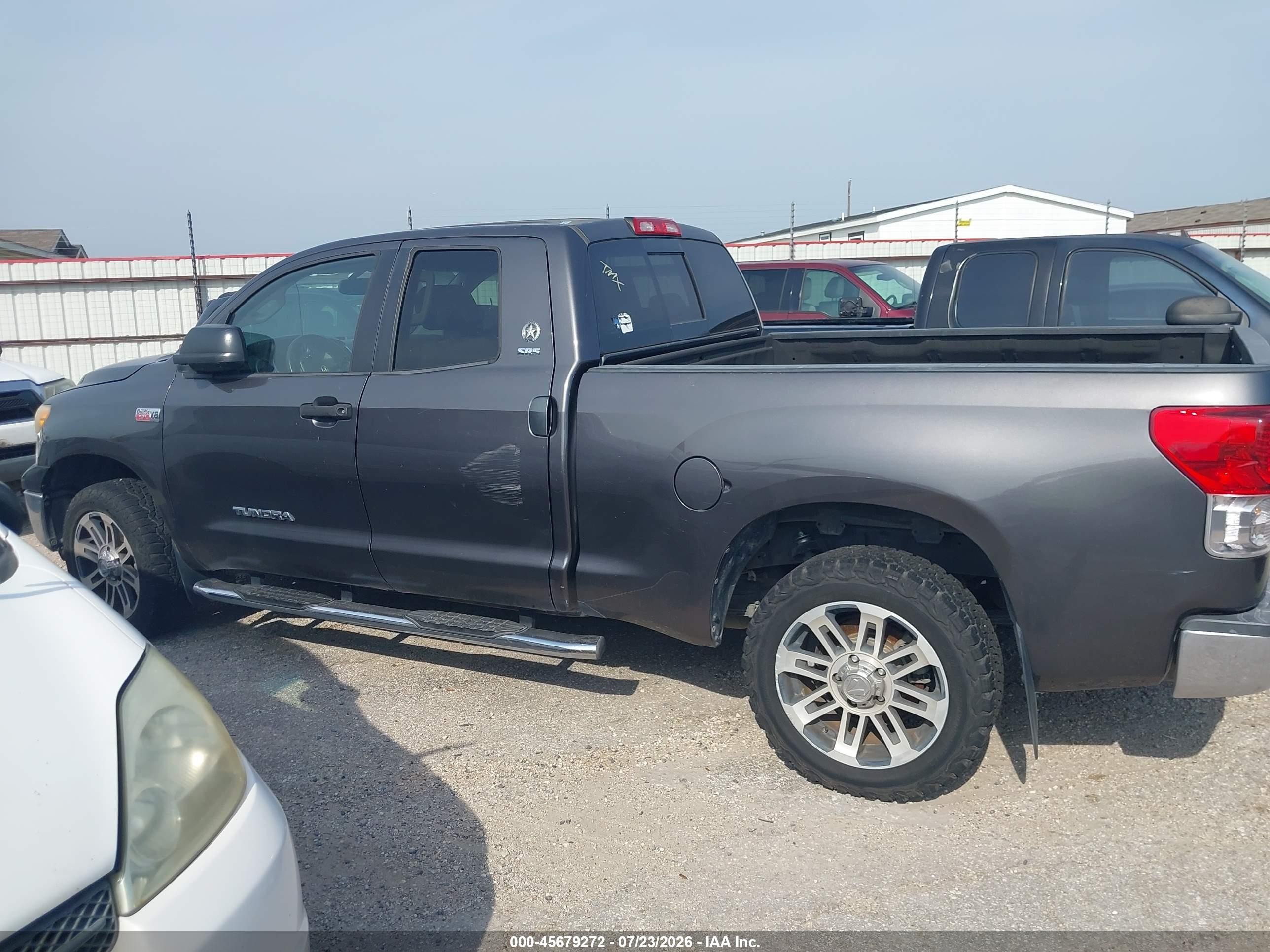 2012 Toyota Tundra Grade 5.7l V8 Gray vin: 5TFRY5F10CX128800