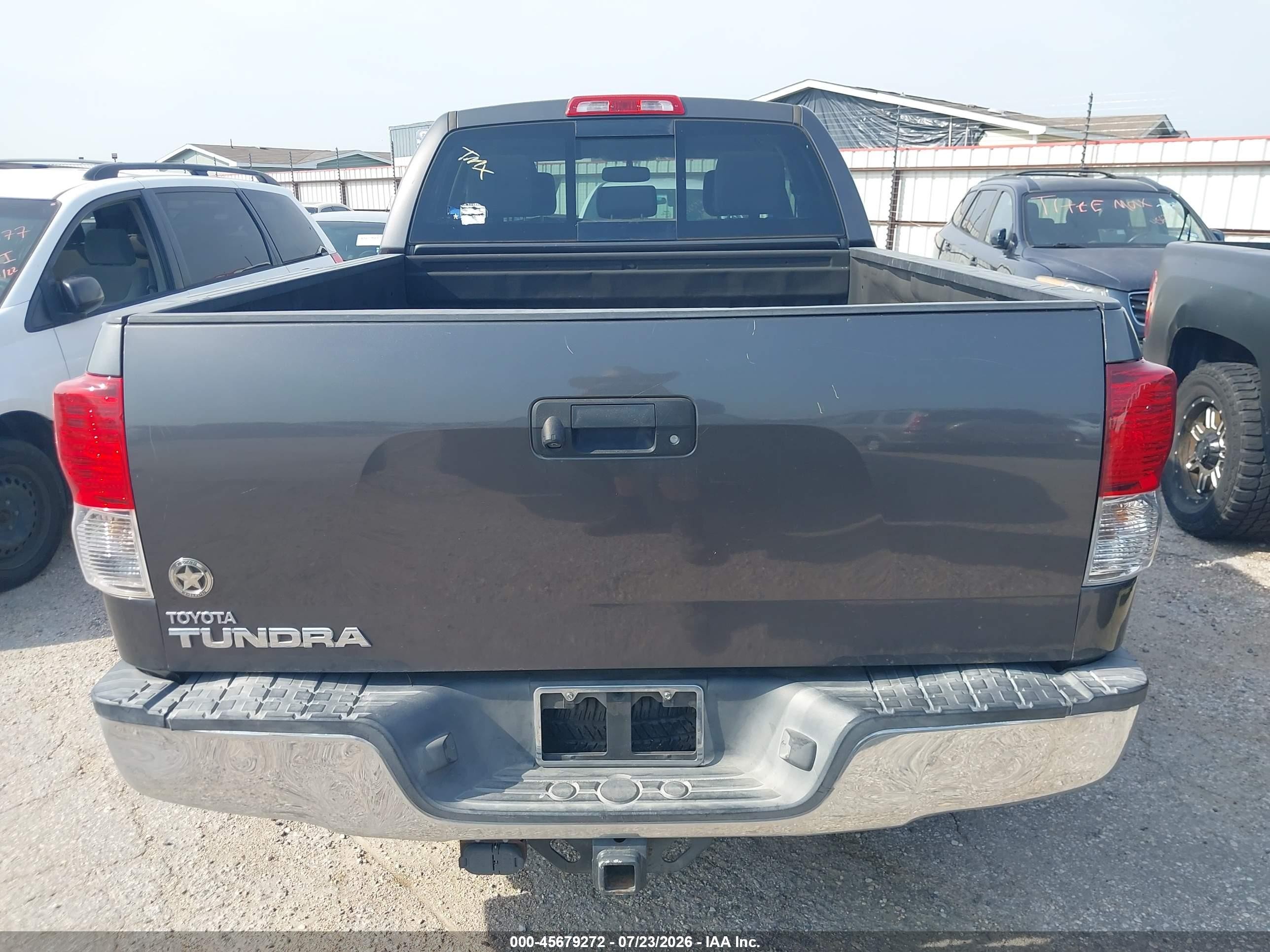 2012 Toyota Tundra Grade 5.7l V8 Gray vin: 5TFRY5F10CX128800