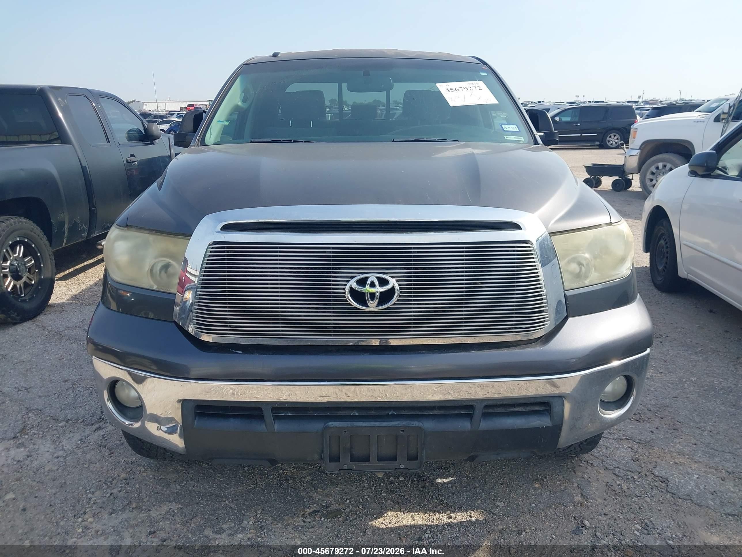 2012 Toyota Tundra Grade 5.7l V8 Gray vin: 5TFRY5F10CX128800