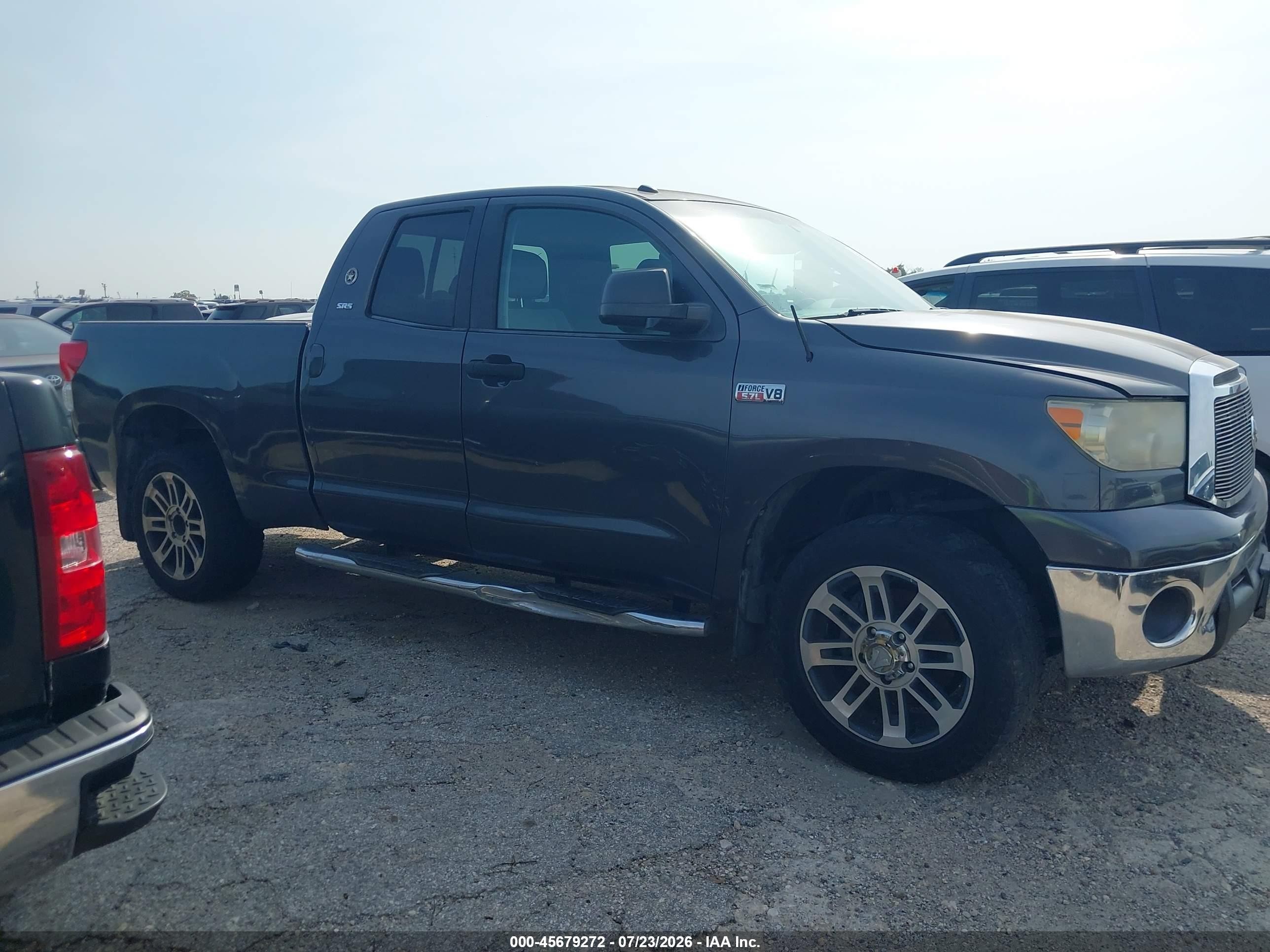 2012 Toyota Tundra Grade 5.7l V8 Gray vin: 5TFRY5F10CX128800