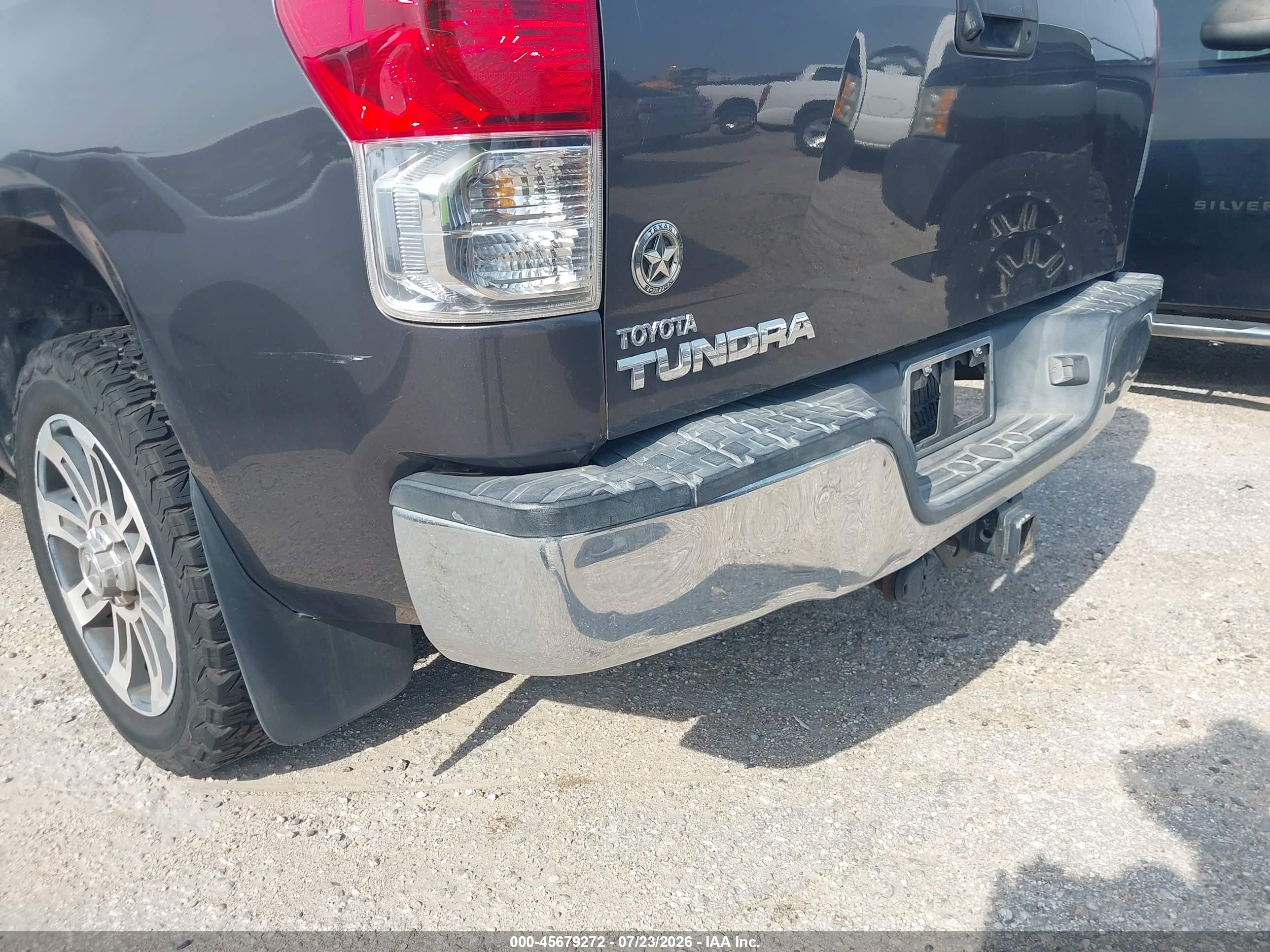 2012 Toyota Tundra Grade 5.7l V8 Gray vin: 5TFRY5F10CX128800