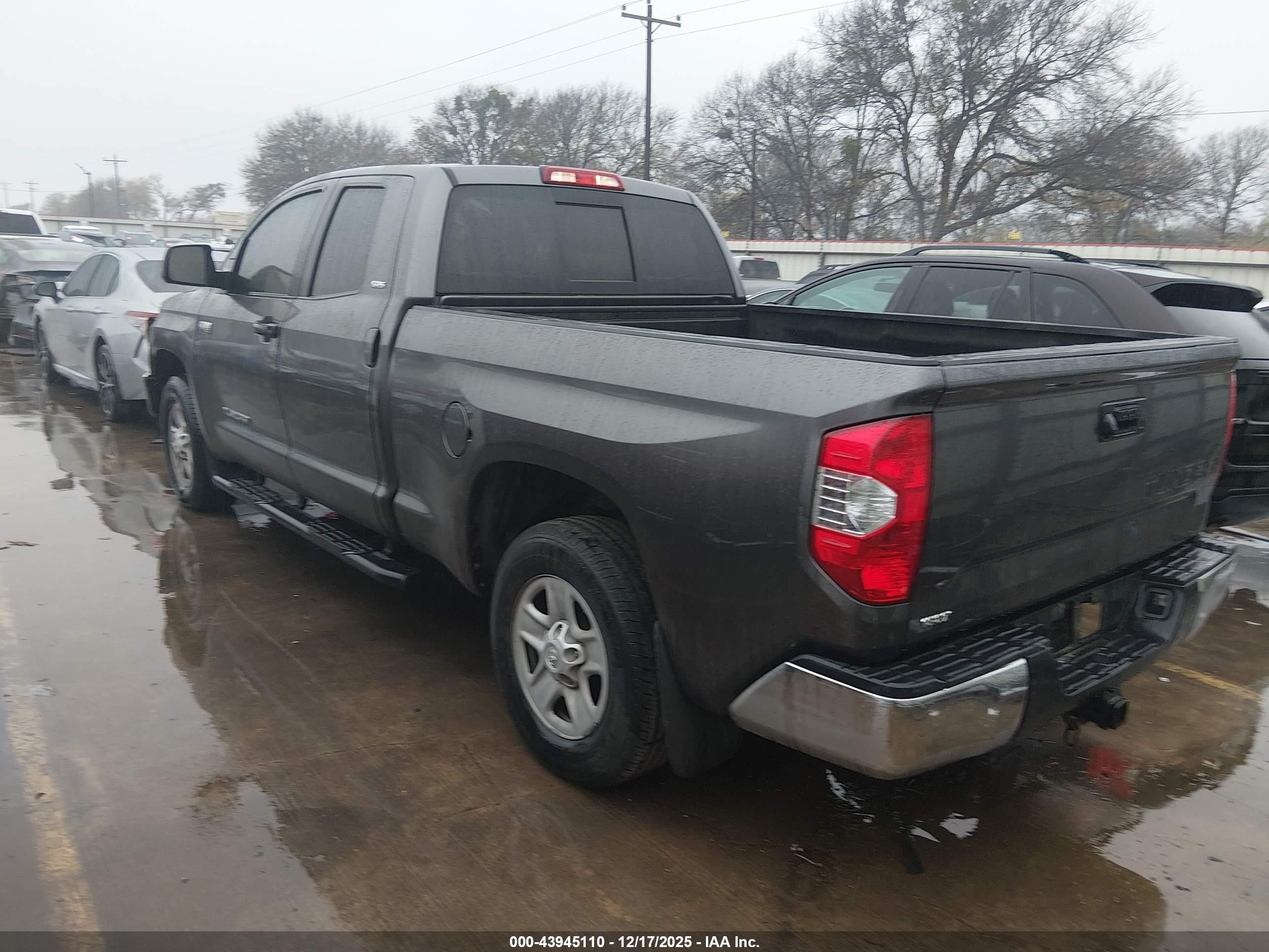 2014 Toyota Tundra Sr5 5.7l V8 Gray vin: 5TFRY5F10EX164845
