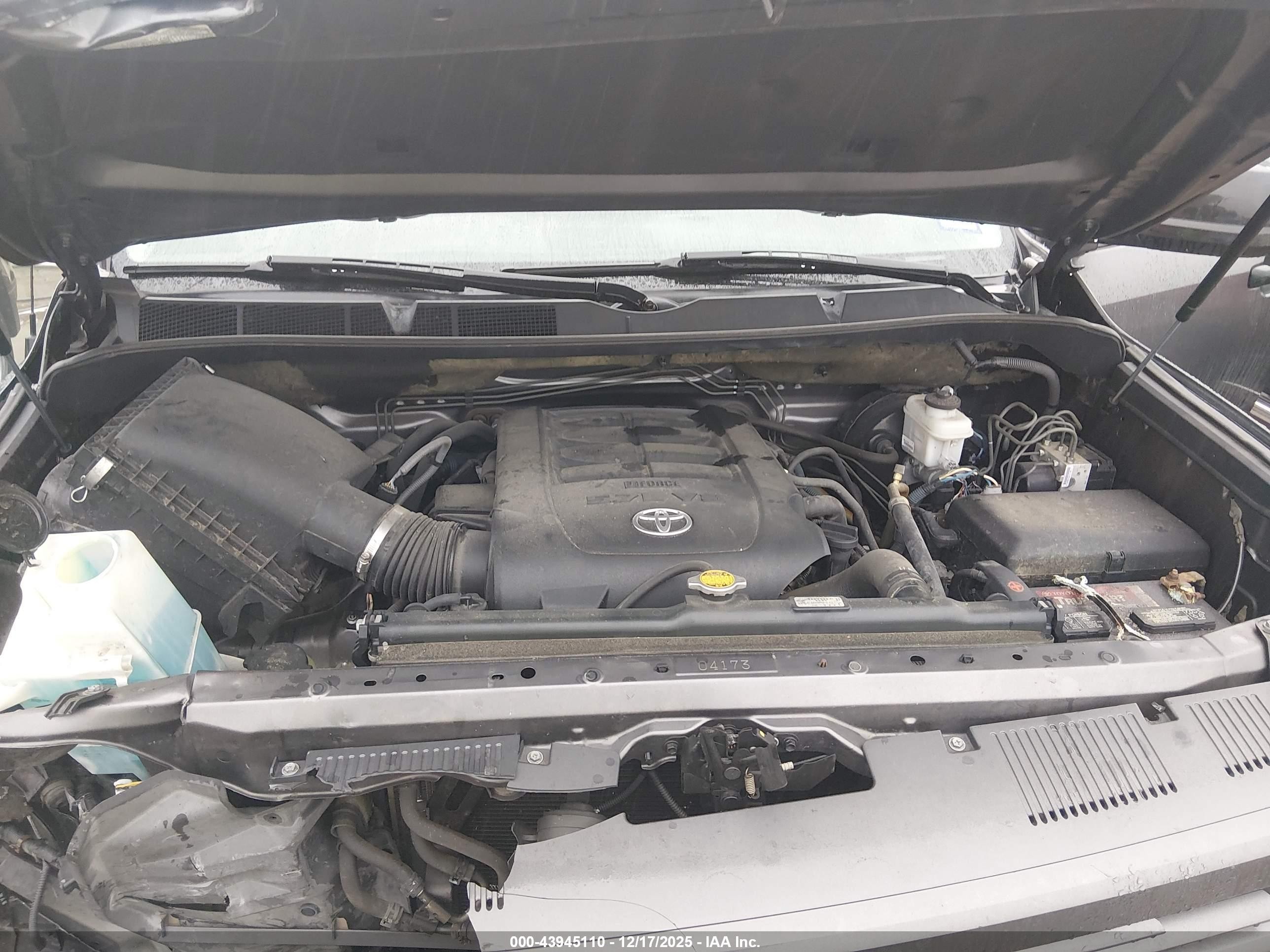2014 Toyota Tundra Sr5 5.7l V8 Gray vin: 5TFRY5F10EX164845