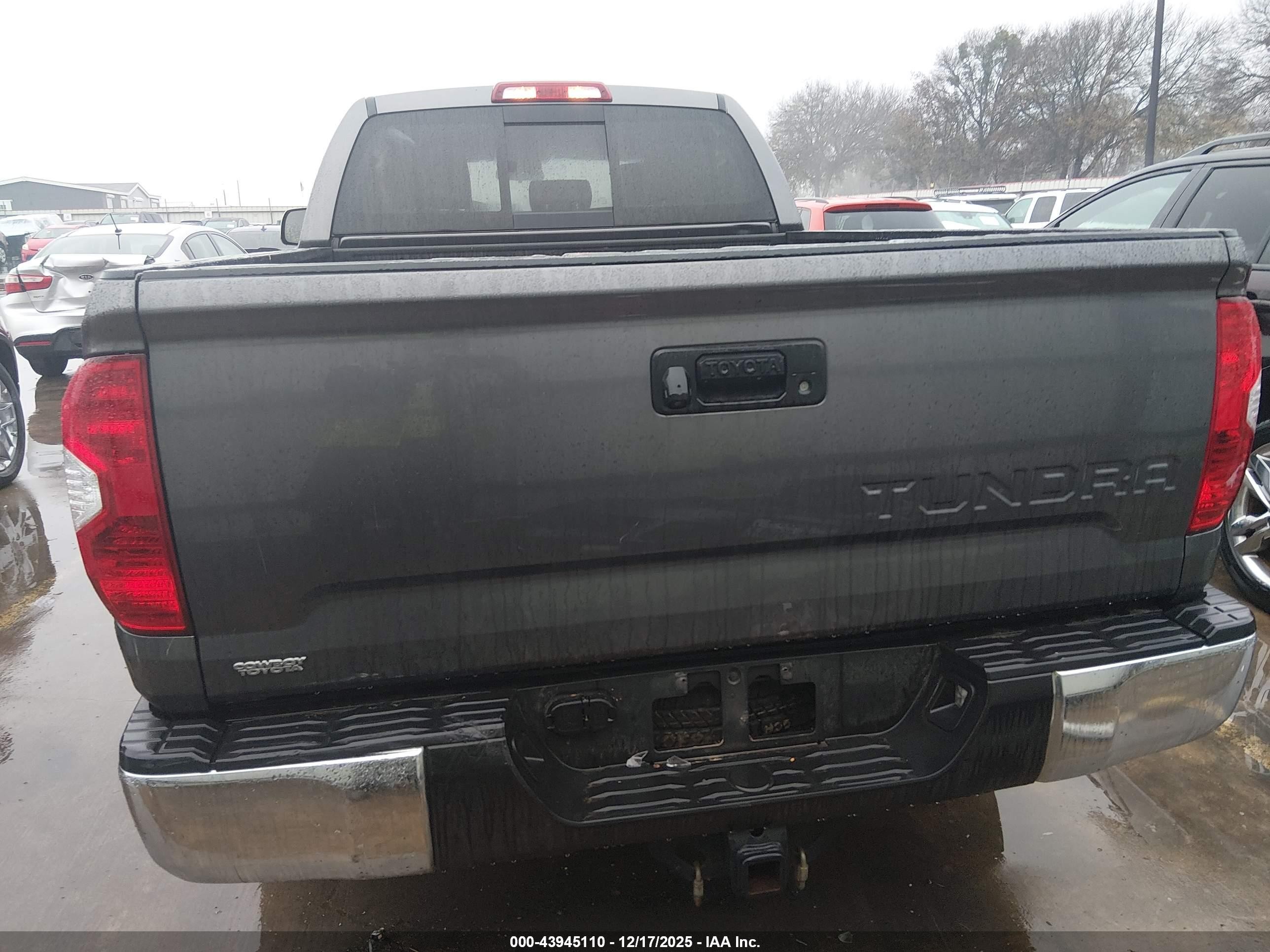 2014 Toyota Tundra Sr5 5.7l V8 Gray vin: 5TFRY5F10EX164845