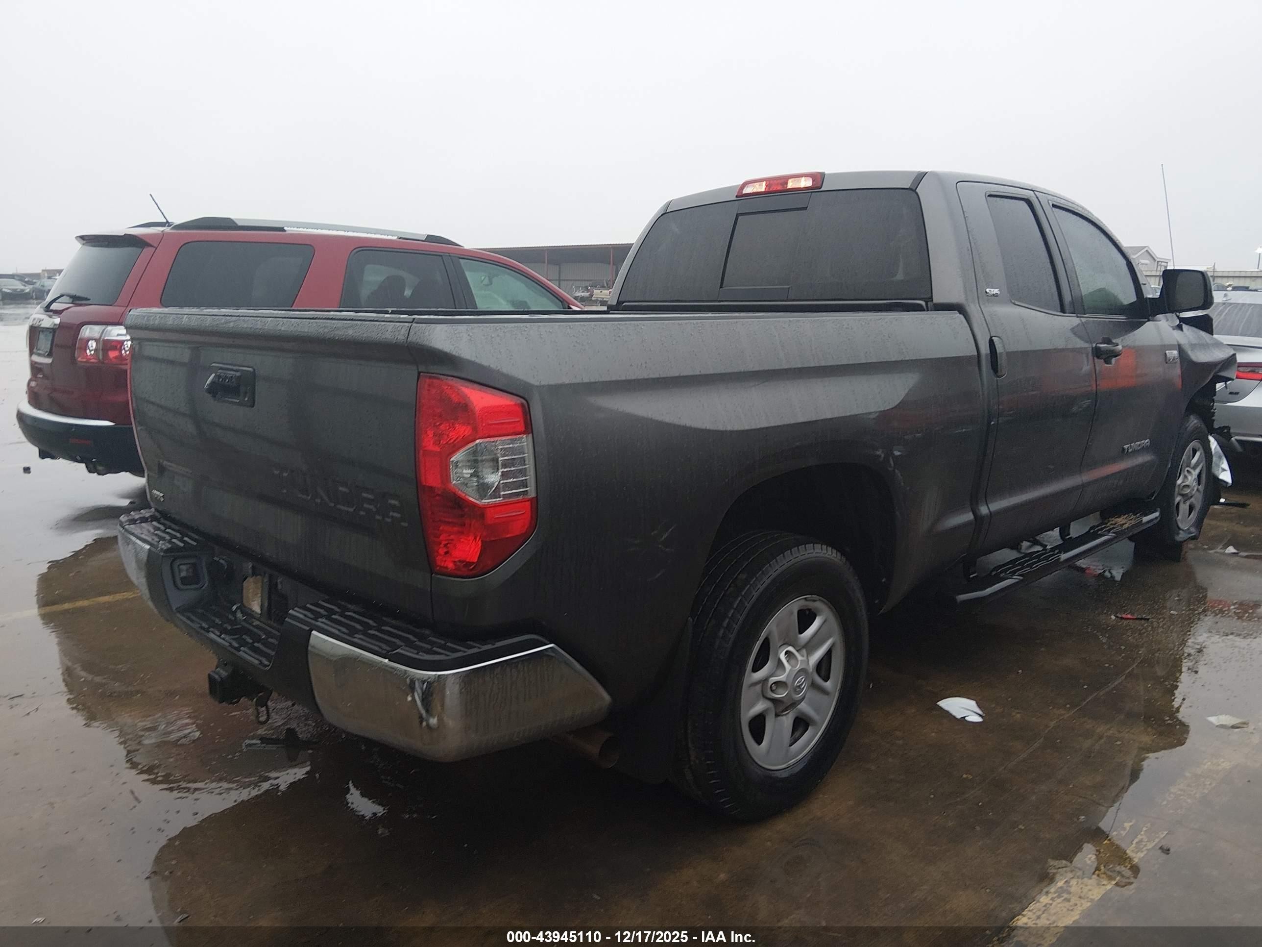 2014 Toyota Tundra Sr5 5.7l V8 Gray vin: 5TFRY5F10EX164845