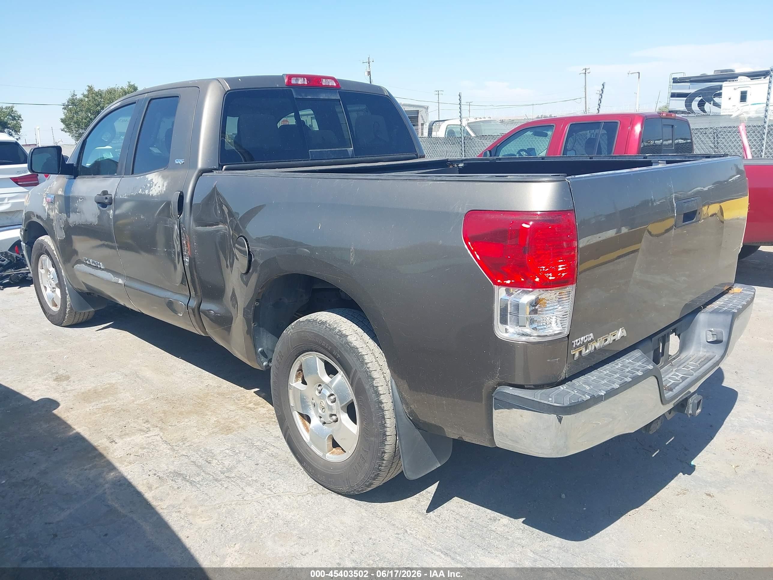 2010 Toyota Tundra Grade 5.7l V8 Серый vin: 5TFRY5F11AX080320