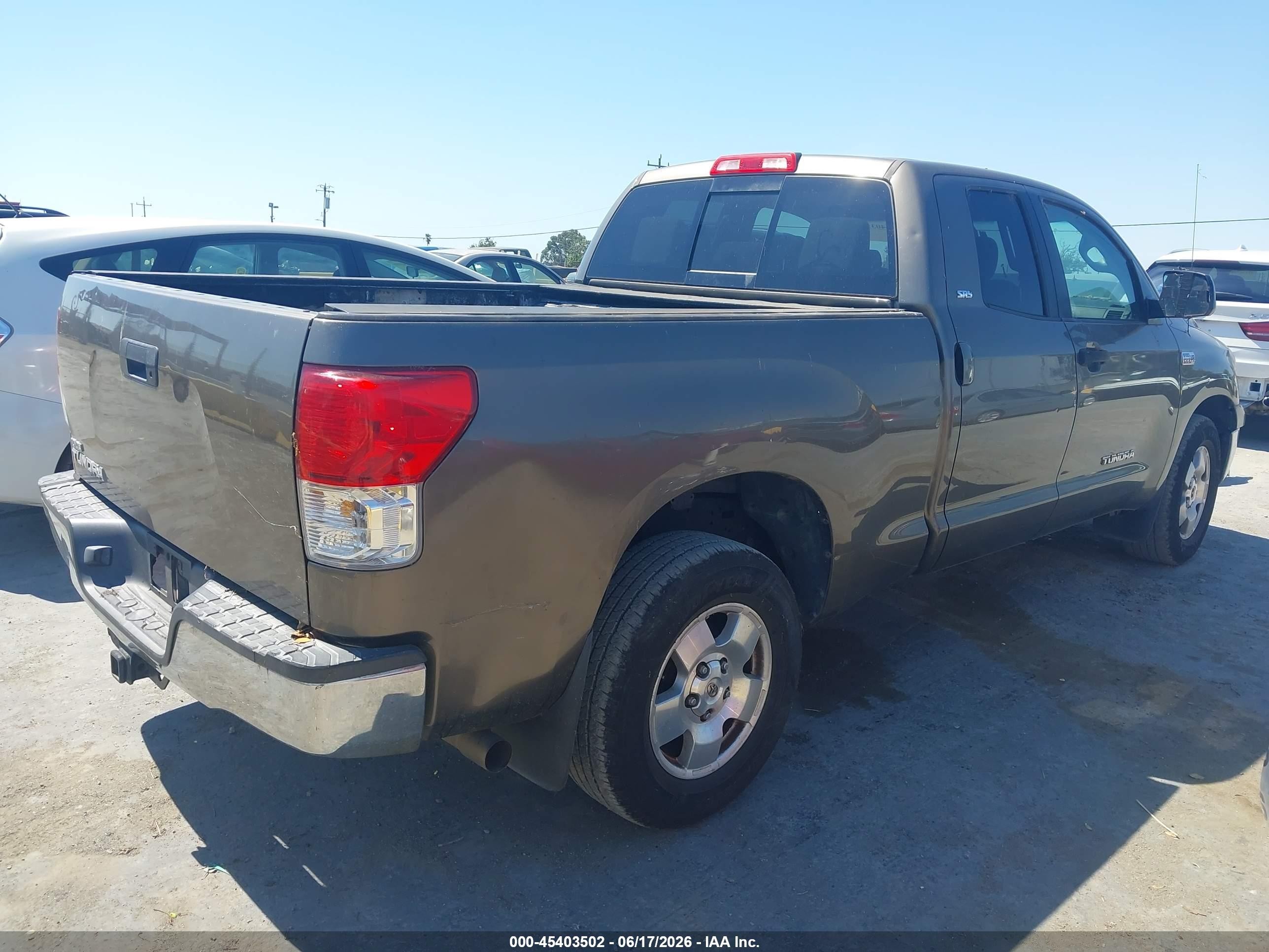2010 Toyota Tundra Grade 5.7l V8 Серый vin: 5TFRY5F11AX080320