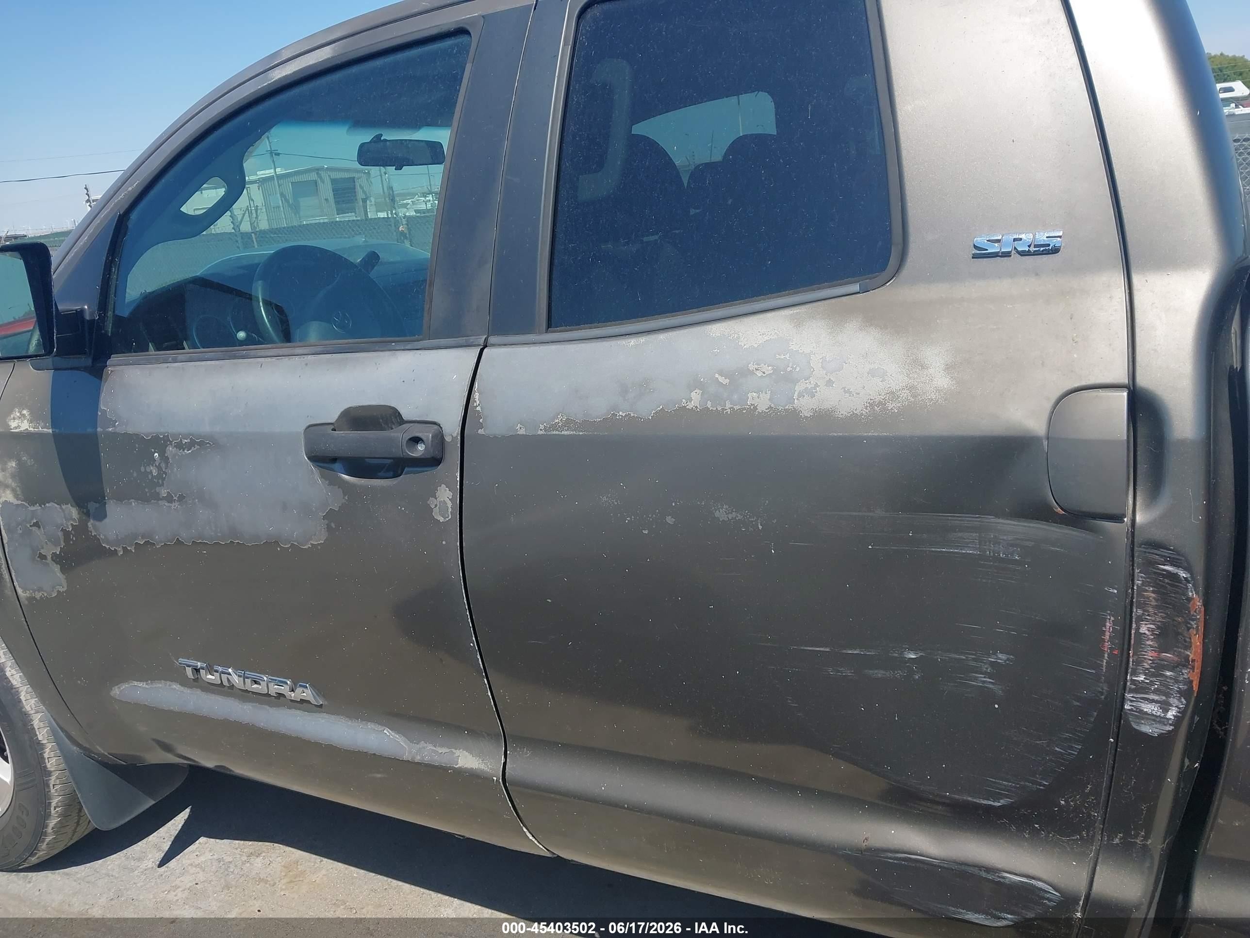 2010 Toyota Tundra Grade 5.7l V8 Серый vin: 5TFRY5F11AX080320