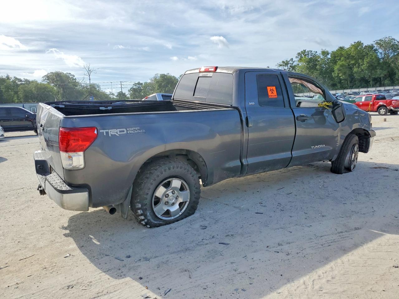 2011 Toyota Tundra Double Cab Sr5 Gray vin: 5TFRY5F11BX112975