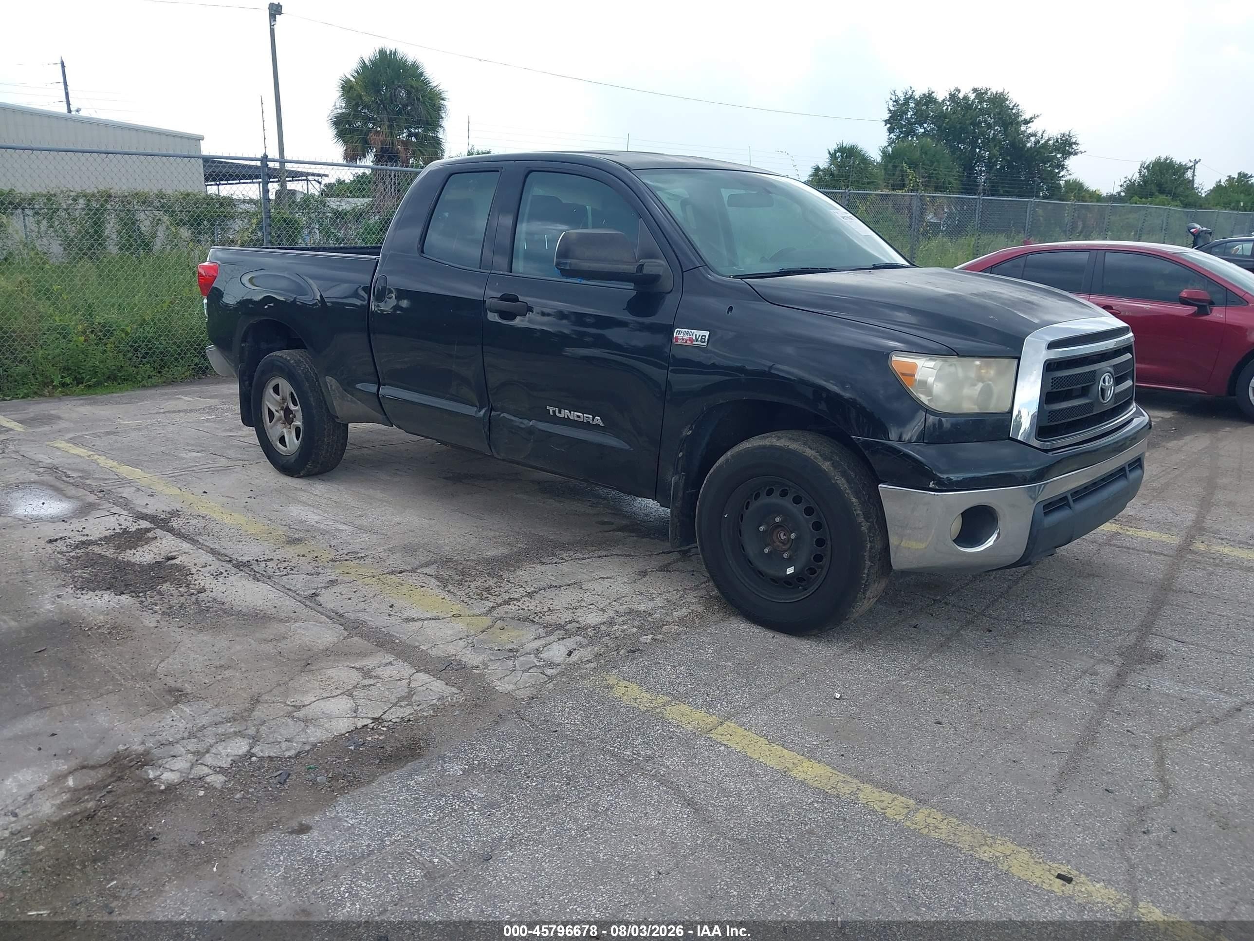 2012 Toyota Tundra Grade 5.7l V8 Black vin: 5TFRY5F11CX122164