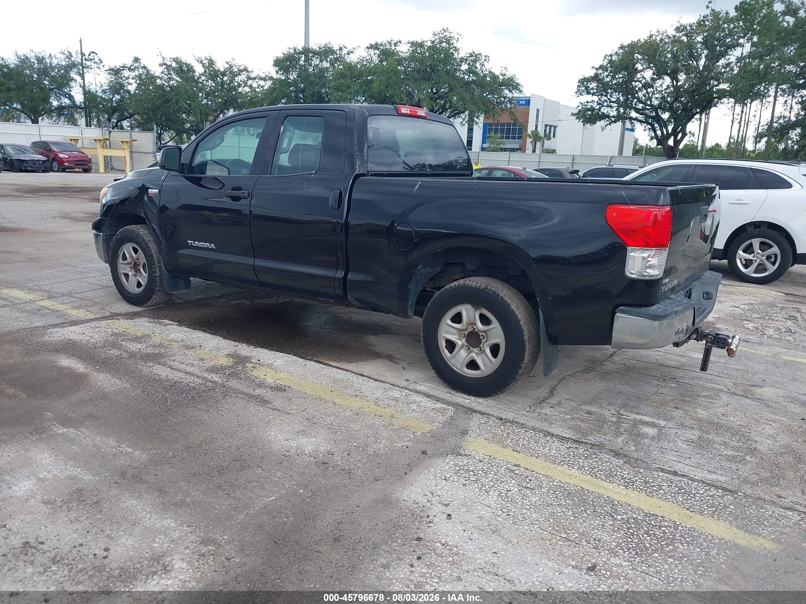 2012 Toyota Tundra Grade 5.7l V8 Black vin: 5TFRY5F11CX122164