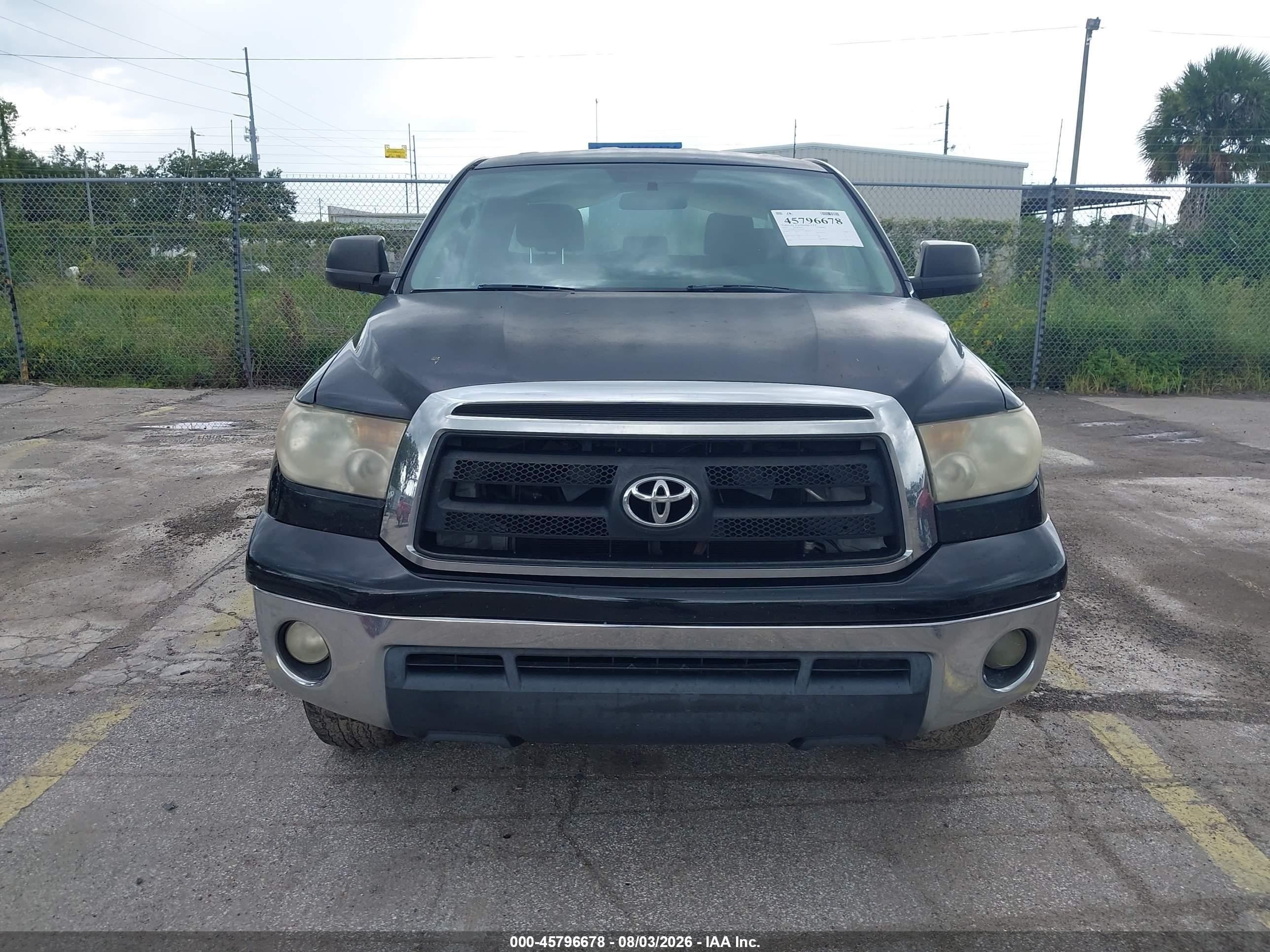 2012 Toyota Tundra Grade 5.7l V8 Black vin: 5TFRY5F11CX122164