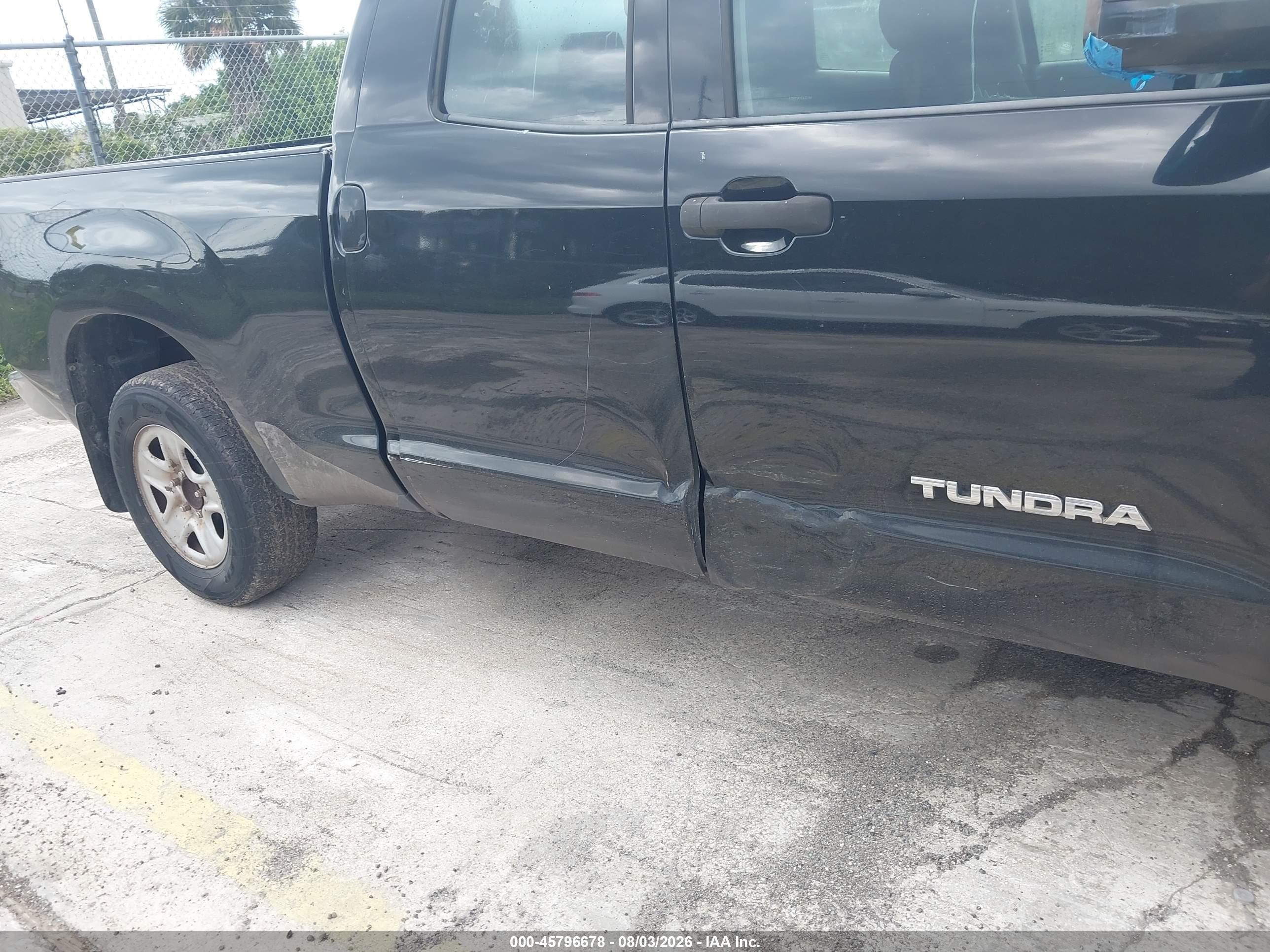 2012 Toyota Tundra Grade 5.7l V8 Black vin: 5TFRY5F11CX122164