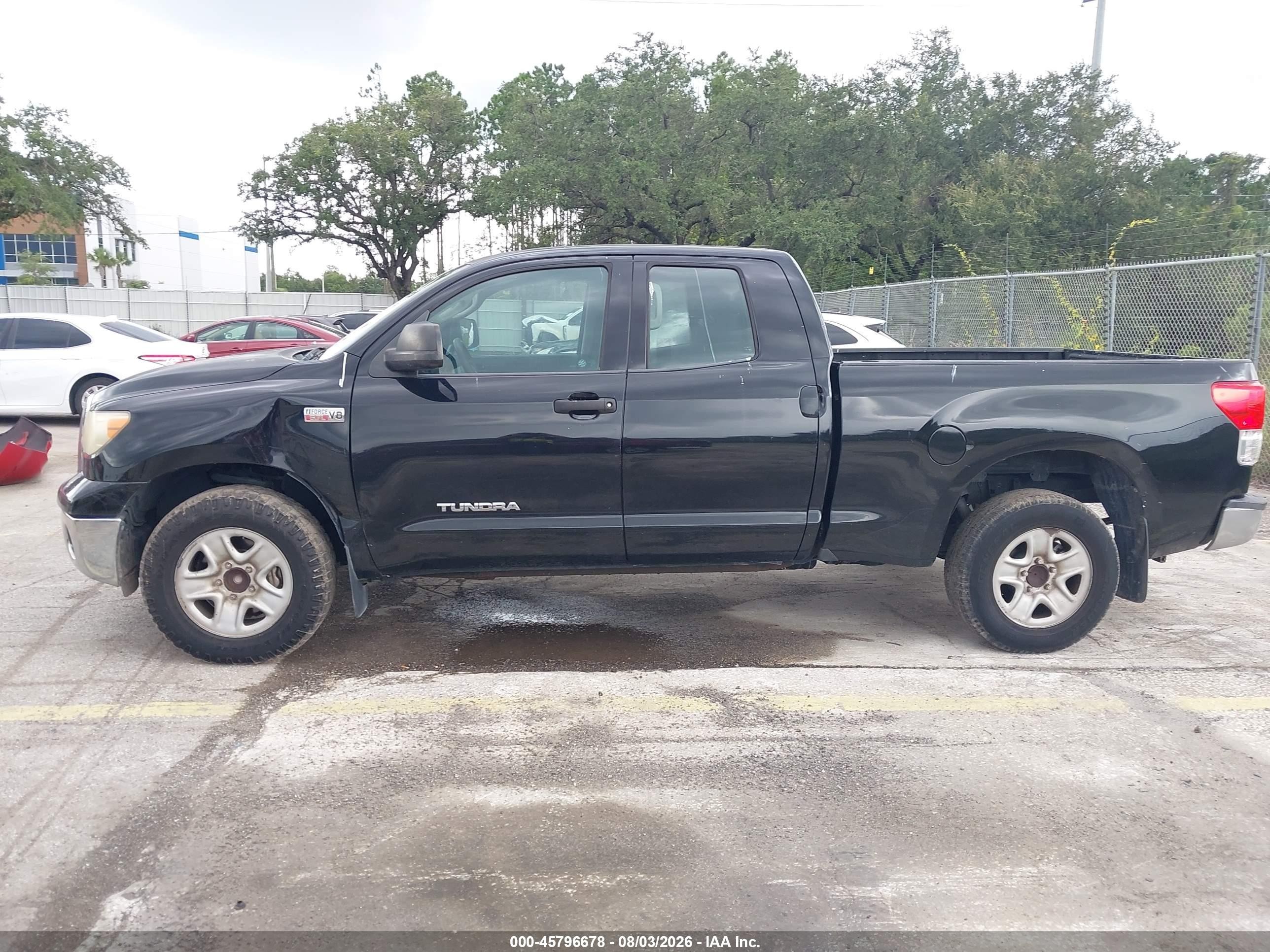 2012 Toyota Tundra Grade 5.7l V8 Black vin: 5TFRY5F11CX122164