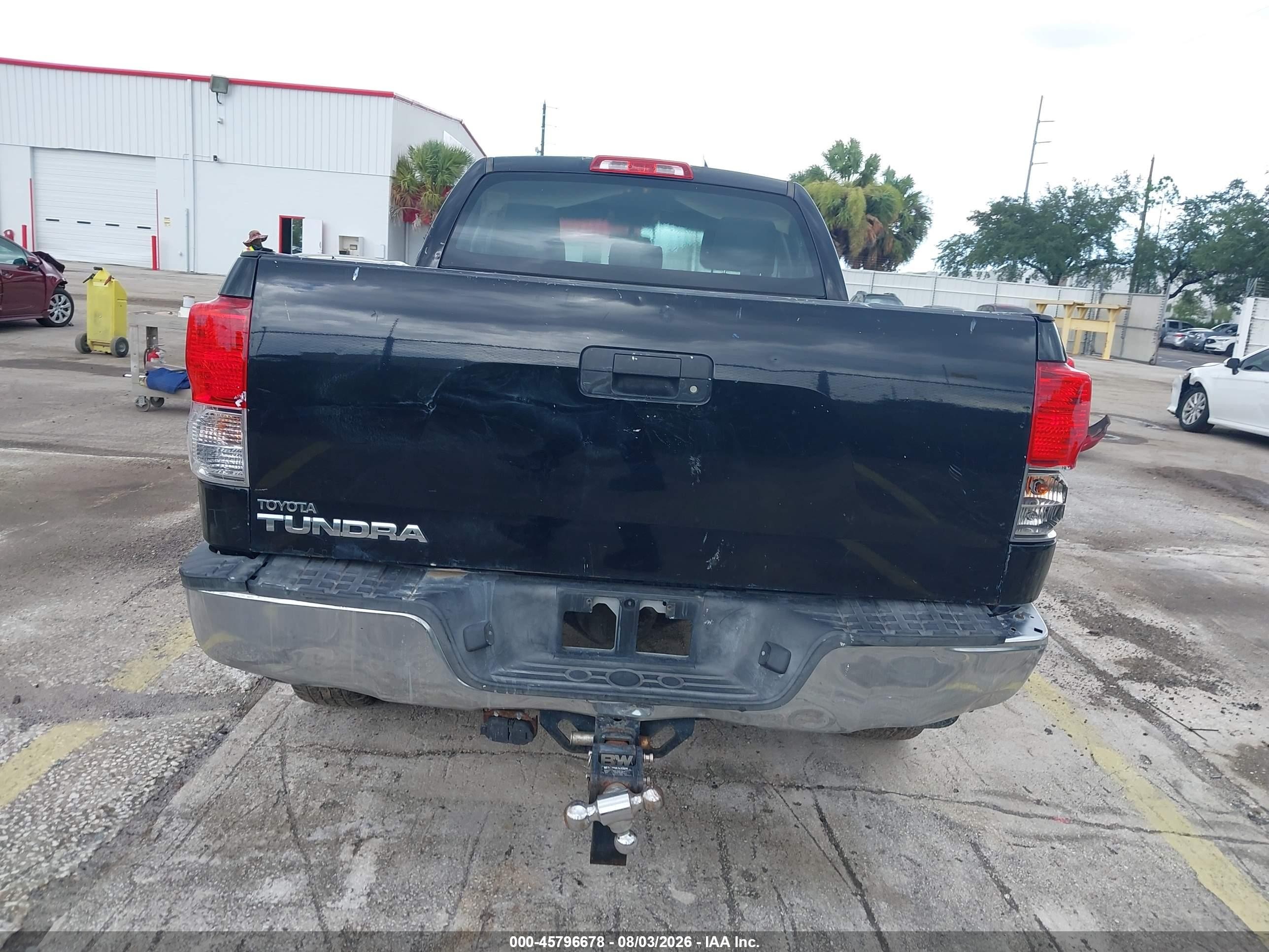 2012 Toyota Tundra Grade 5.7l V8 Black vin: 5TFRY5F11CX122164