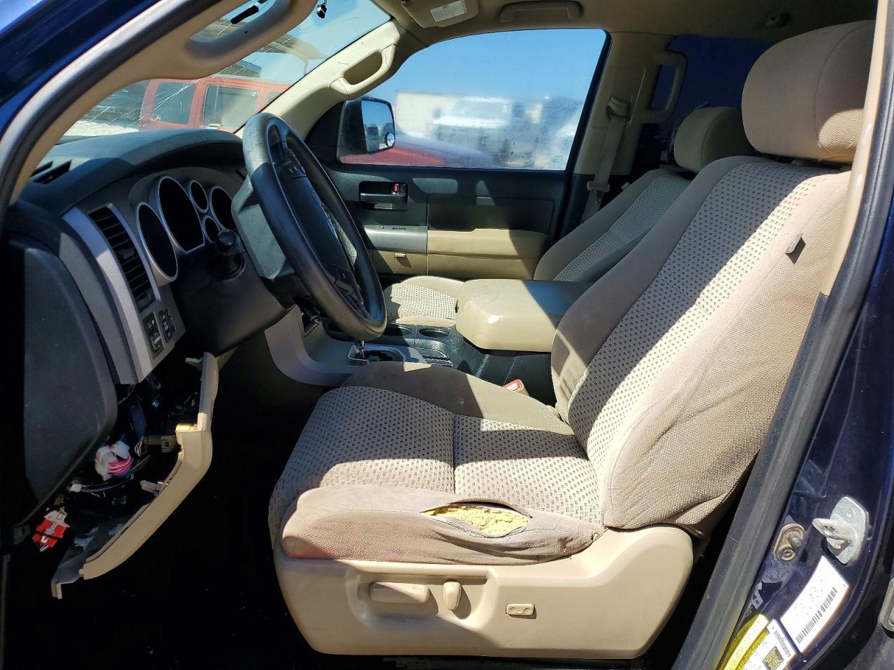2012 Toyota Tundra Blue vin: 5TFRY5F11CX124416