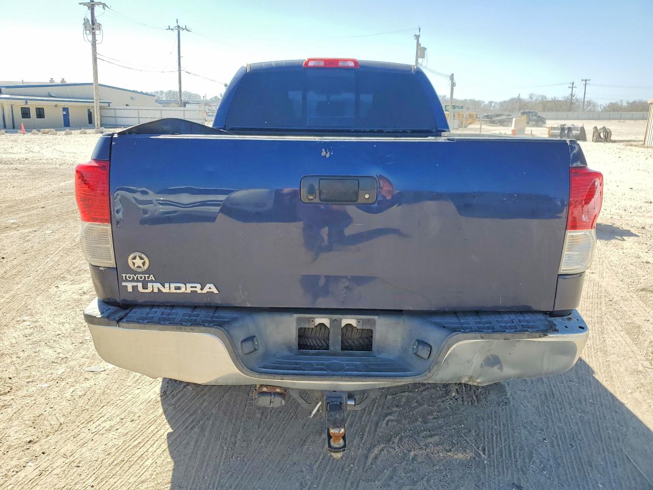 2012 Toyota Tundra Blue vin: 5TFRY5F11CX124416