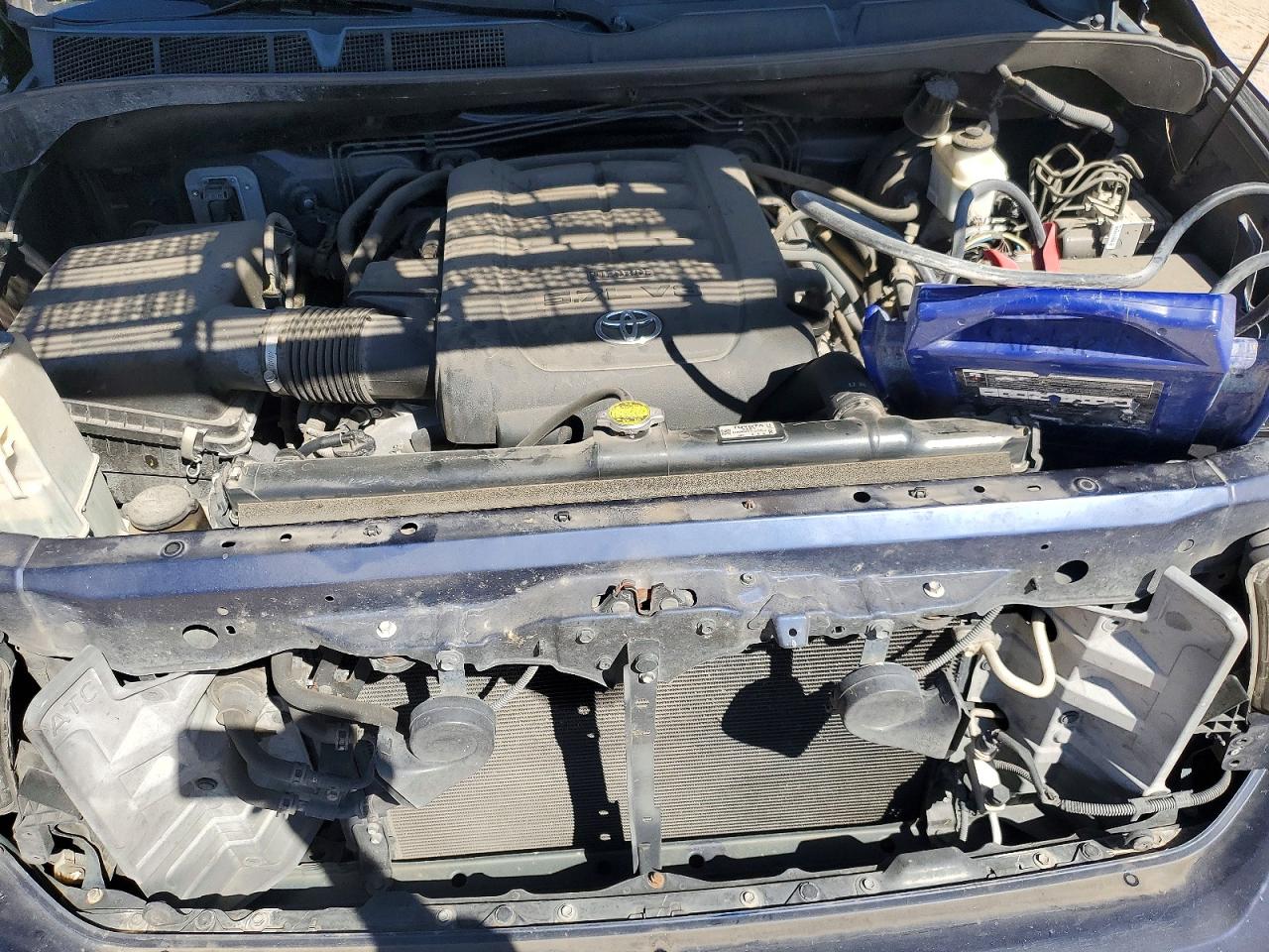 2012 Toyota Tundra Blue vin: 5TFRY5F11CX124416