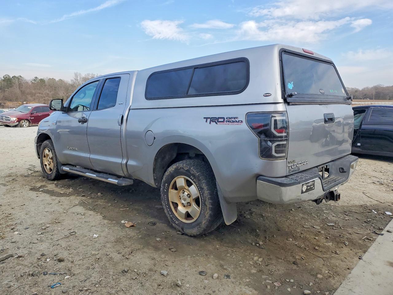 2012 Toyota Tundra Double Cab Sr5 Silver vin: 5TFRY5F11CX127252